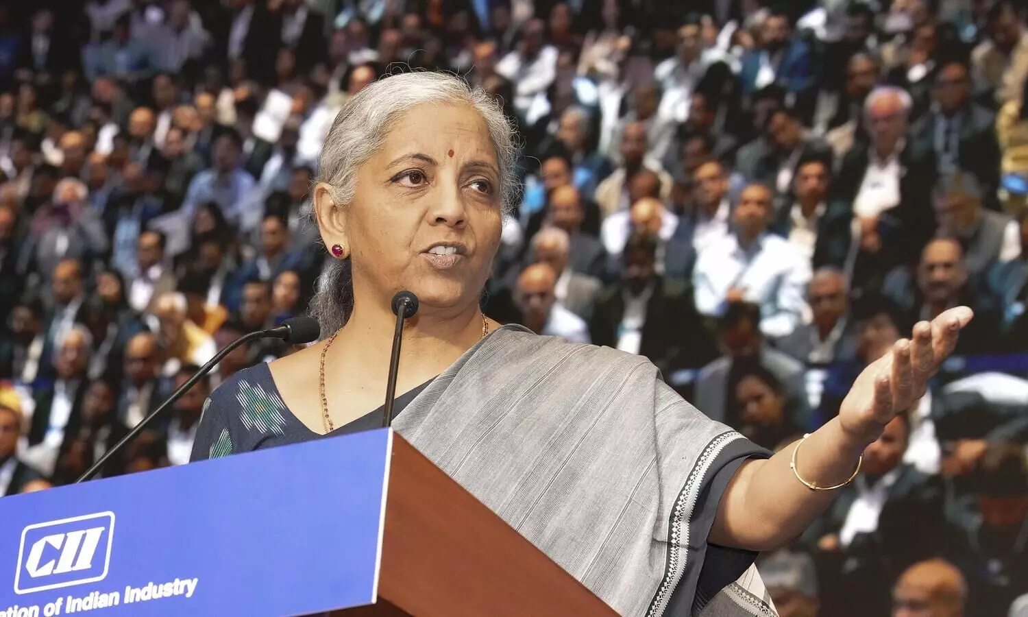 PM Modi expected to secure strong majority again: FM to India Inc