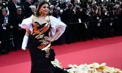 Cannes 2024: Aishwarya Rai Bachchan dazzles in black gown by Falguni & Shane Peacock