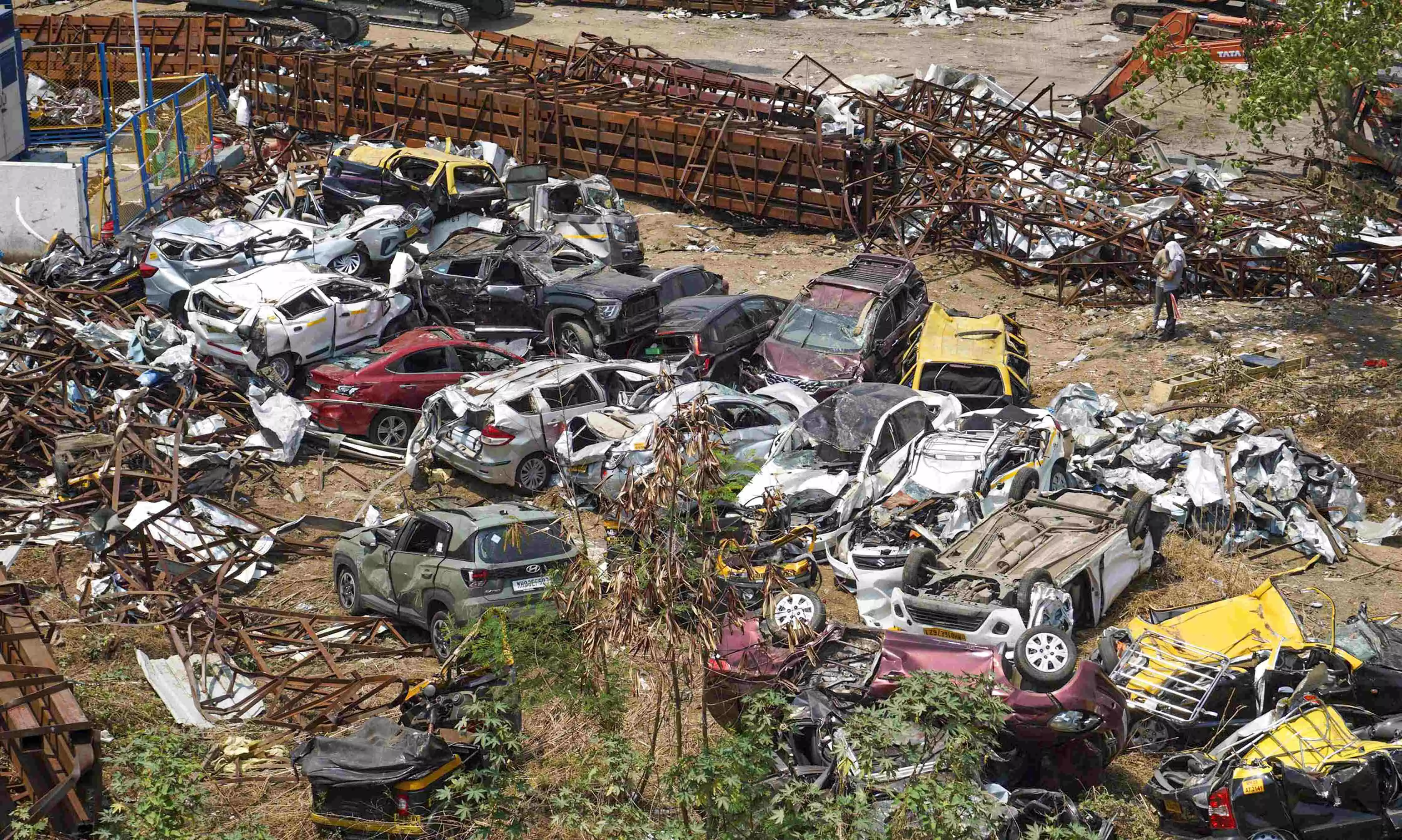 Ghatkopar hoarding collapse accused brought to Mumbai for court appearance