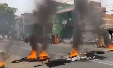 Patna school set on fire after 3-year-old found dead in classroom drain