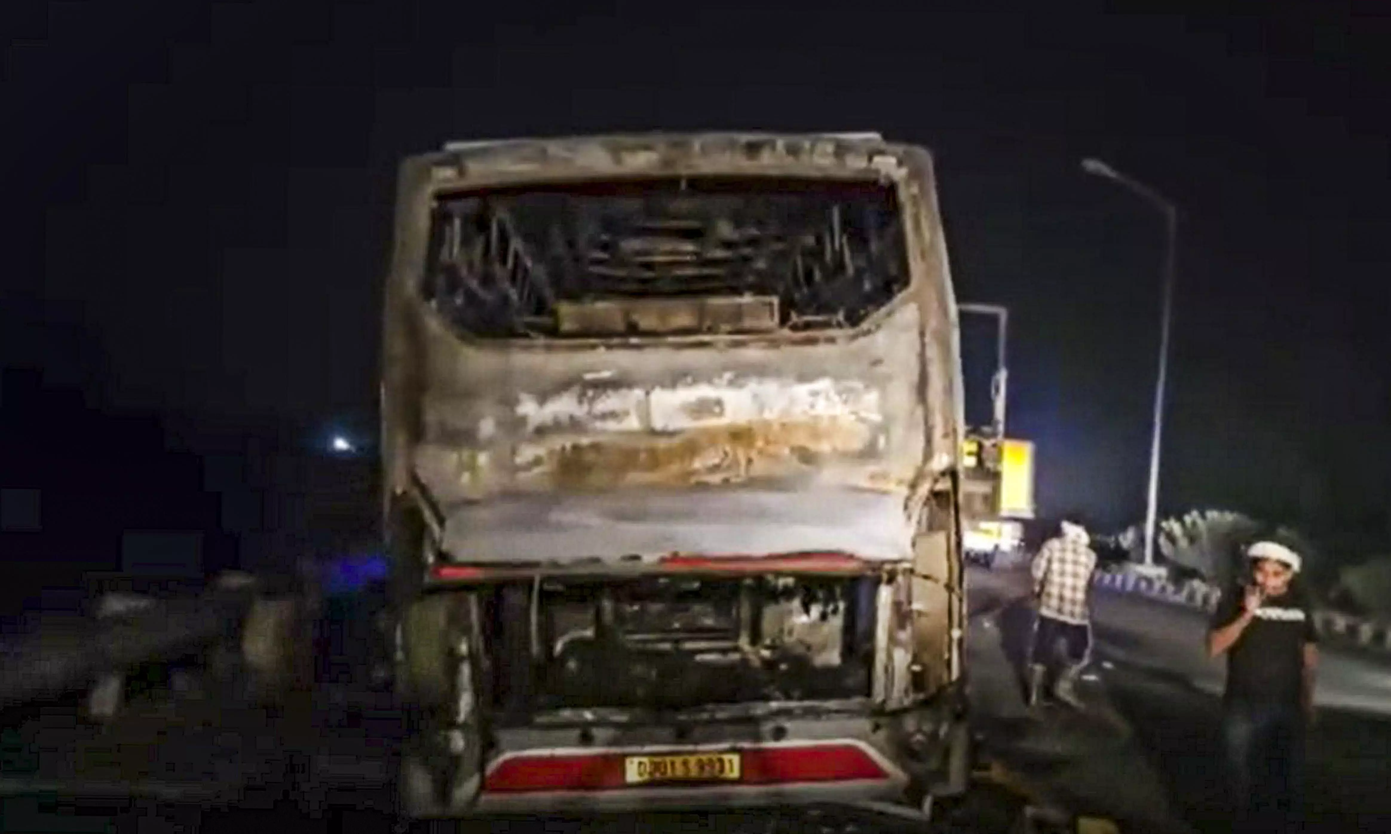 9 killed, 15 injured as bus catches fire in Haryana