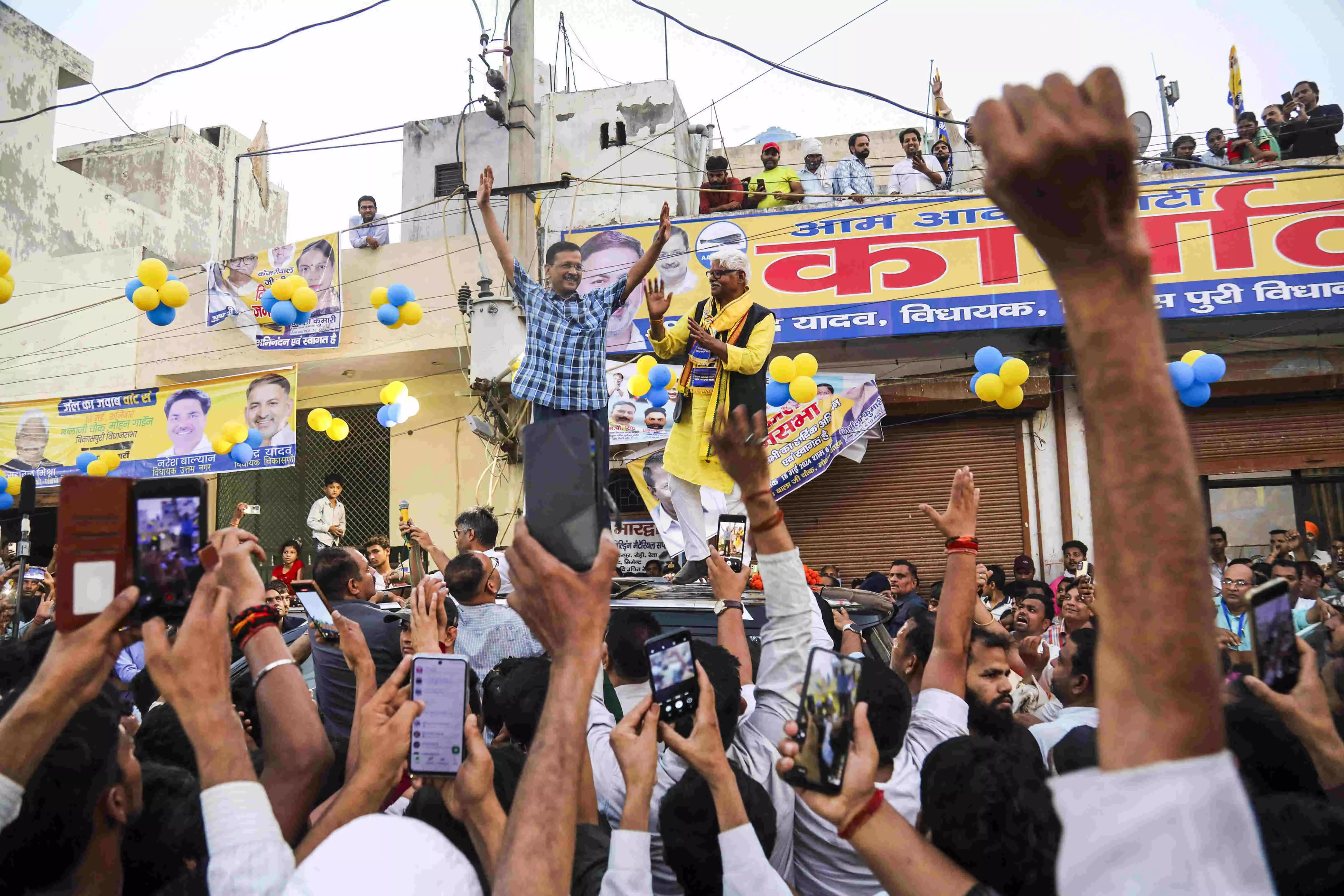 BJPs dictatorial rule to end on June 4: Kejriwal