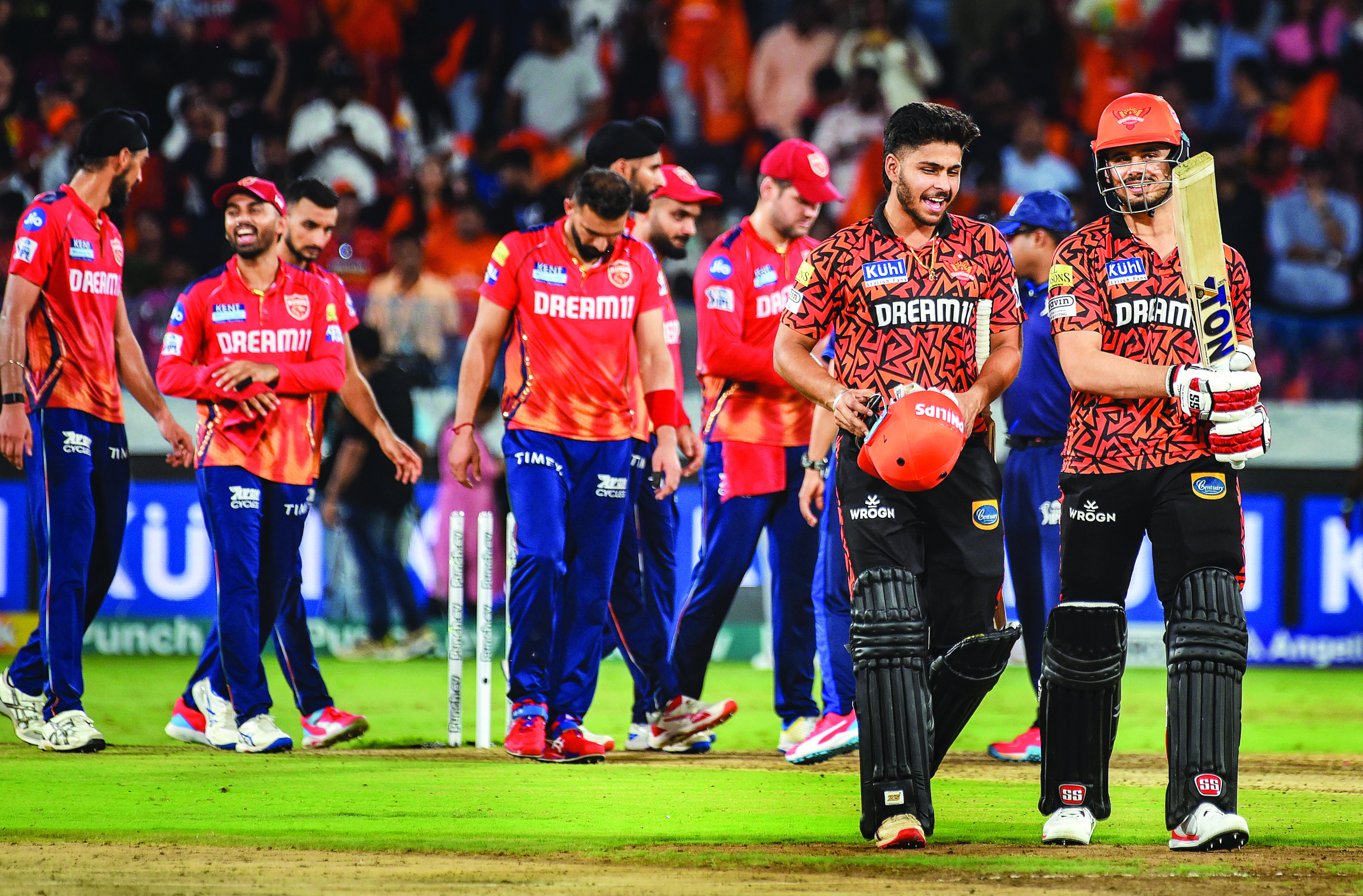 IPL: Abhishek explosive fifty powers Hyderabad to easy win against Punjab