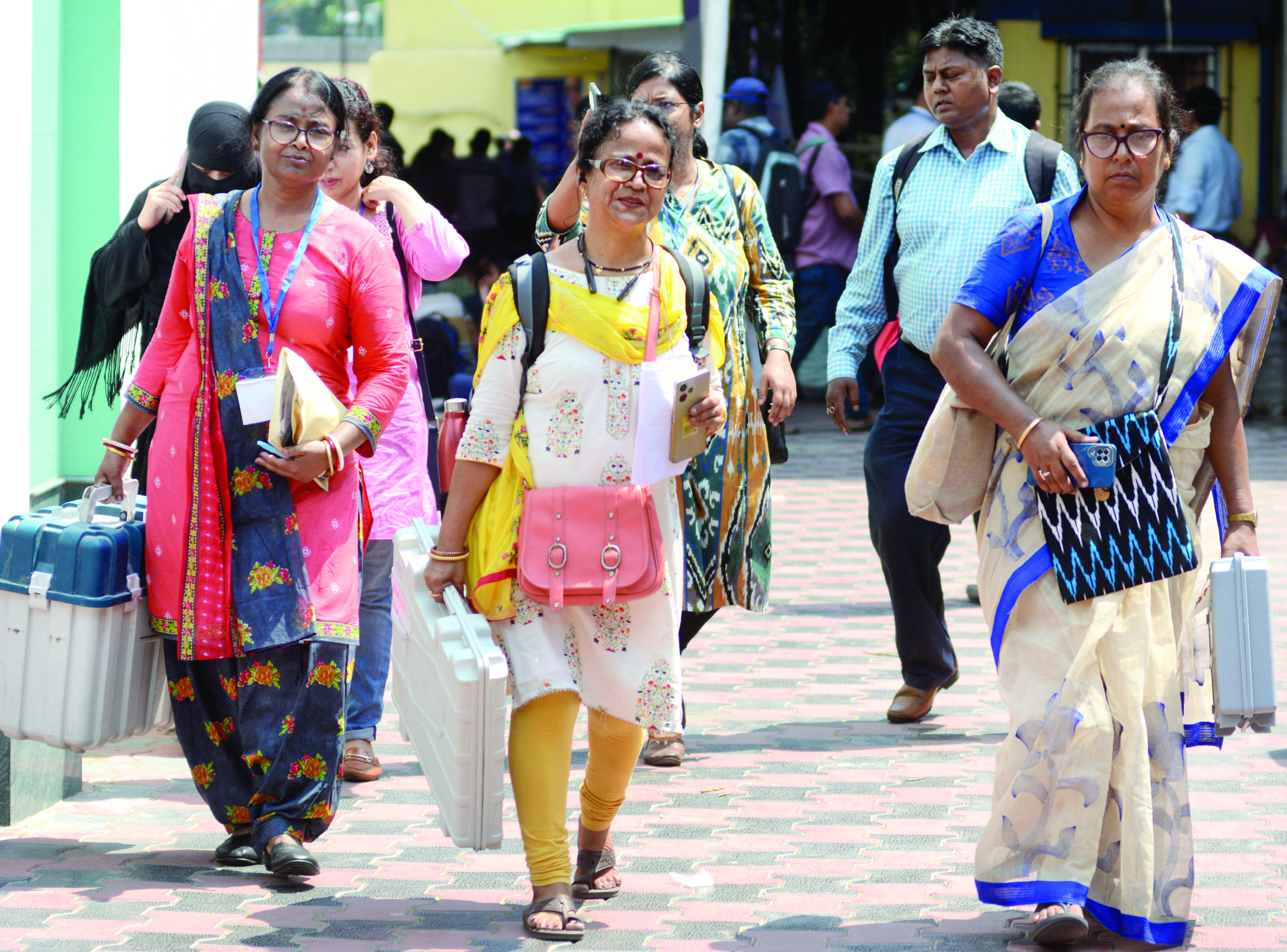 Phase V: Seven Parliamentary seats to go to polls today in state Phase V: Seven Parliamentary seats to go to polls today in state