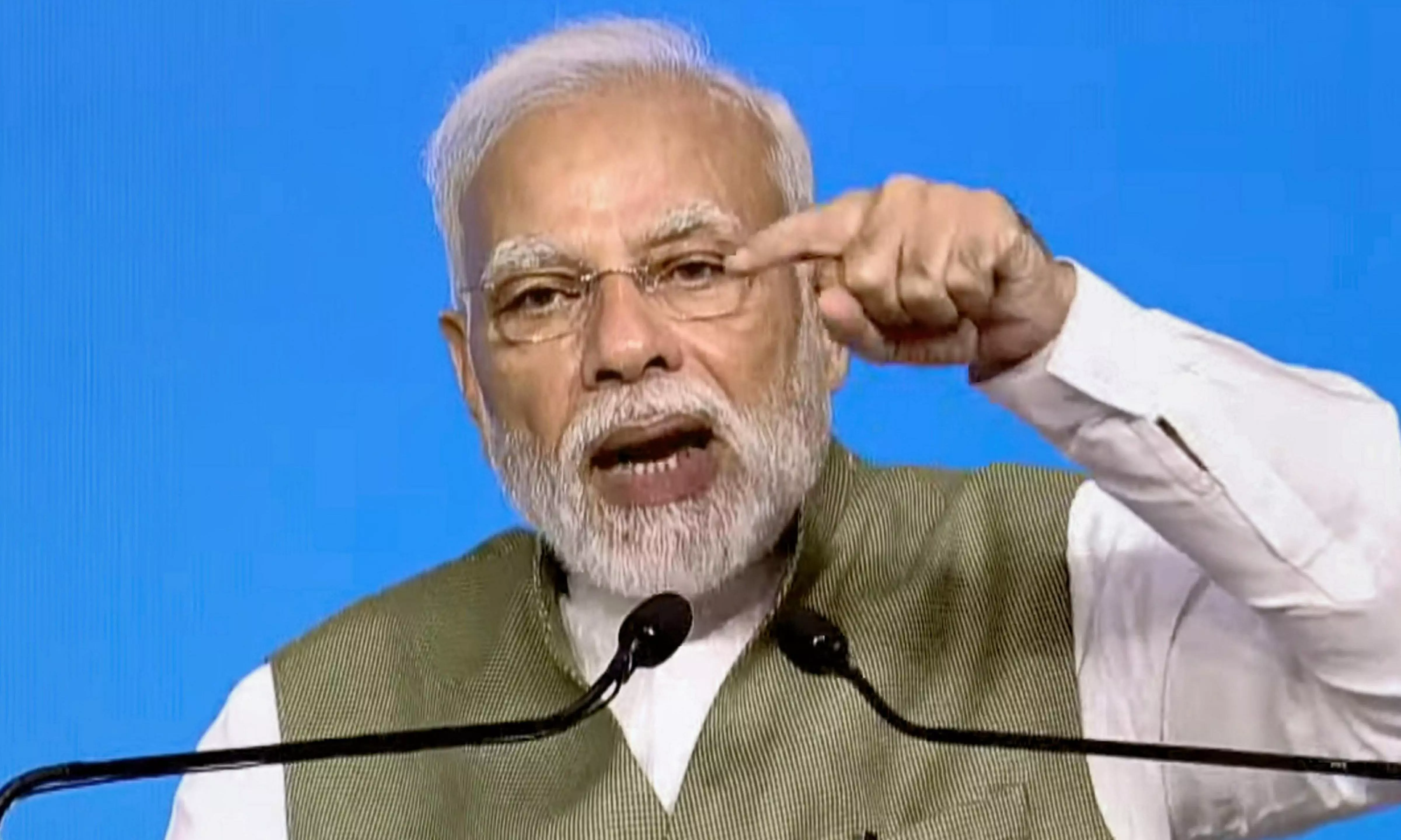 PM Modi says his govts track record on job front best