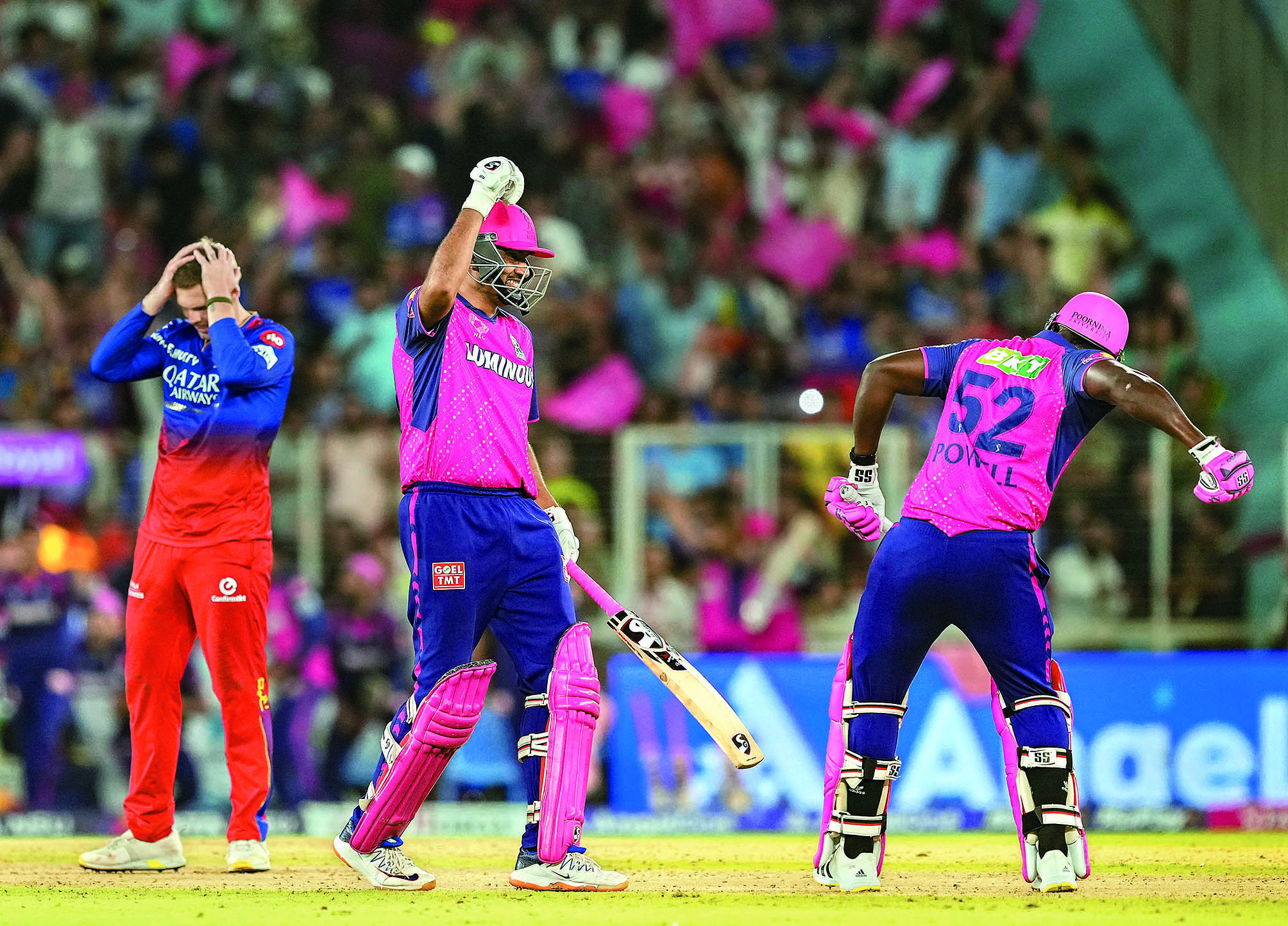 Rajasthan end RCB’s remarkable run in IPL with four-wicket win
