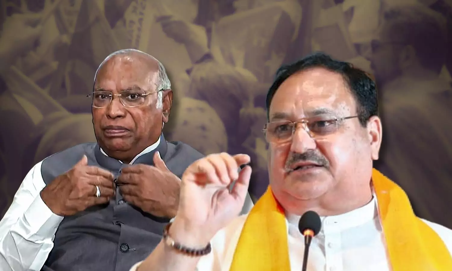 EC warns Nadda, Kharge against communal campaigning