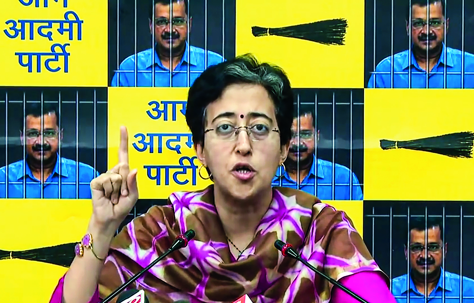 Haryana govt blocked Yamuna water supply to Delhi: Atishi Haryana govt blocked Yamuna water supply to Delhi: Atishi