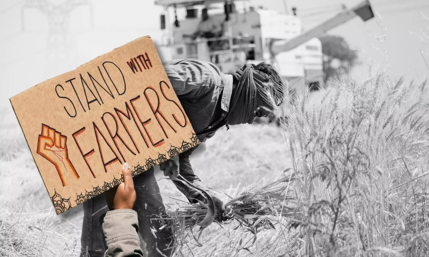 Farmers gather at Shambhu, Khanauri to mark 100 days of Delhi Chalo protest