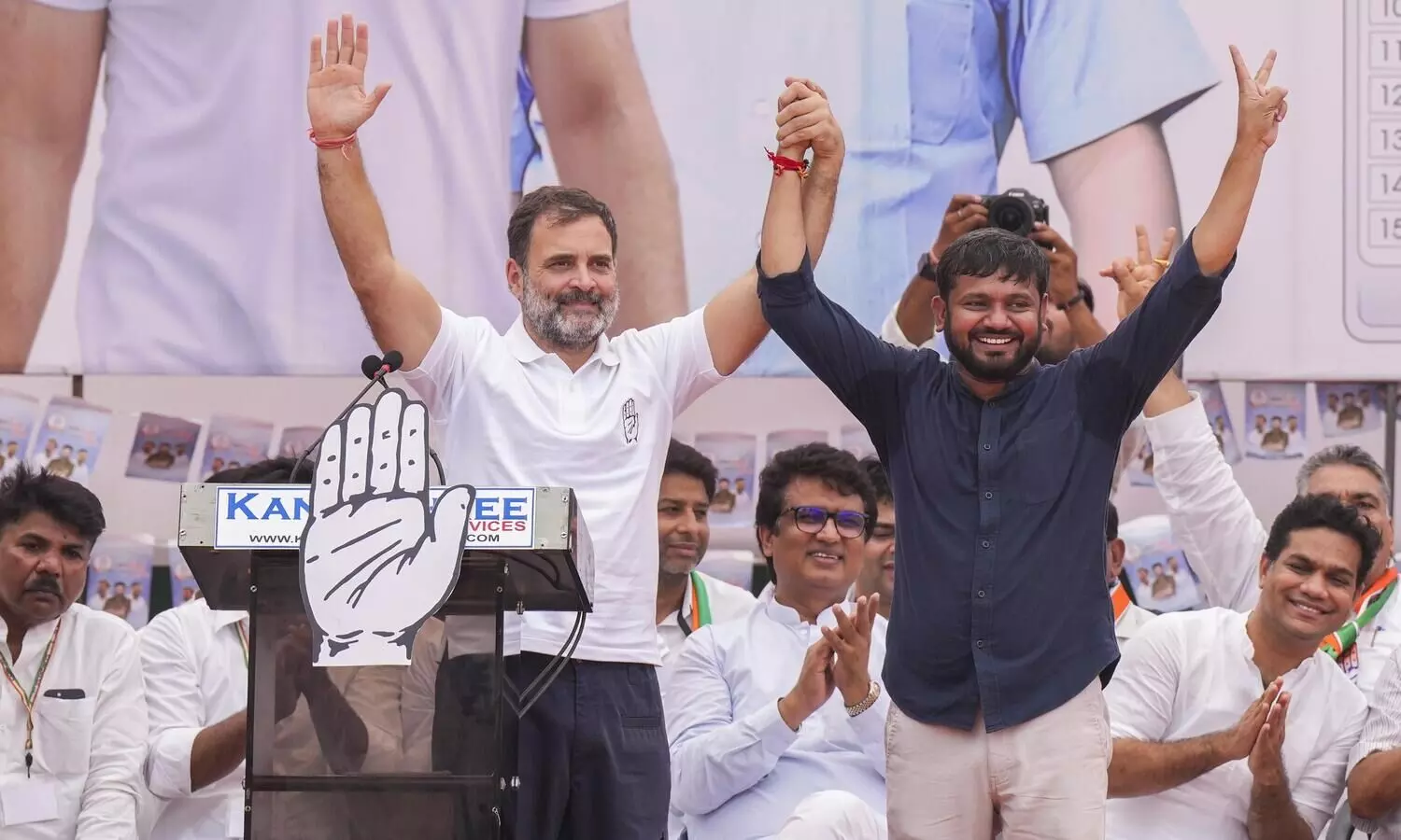 Election a battle to protect constitution: Rahul Gandhi