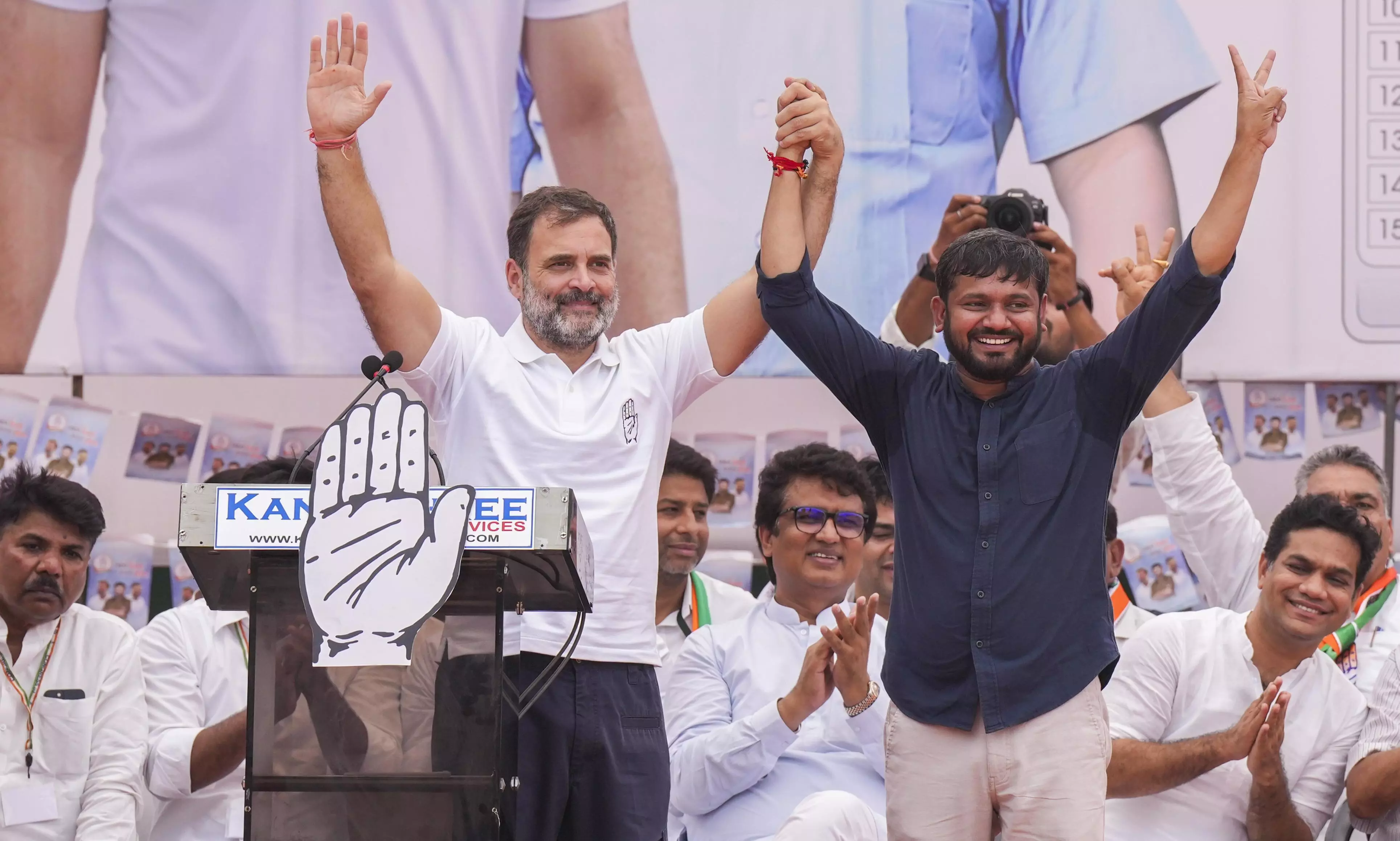 Election a battle to protect constitution: Rahul Gandhi