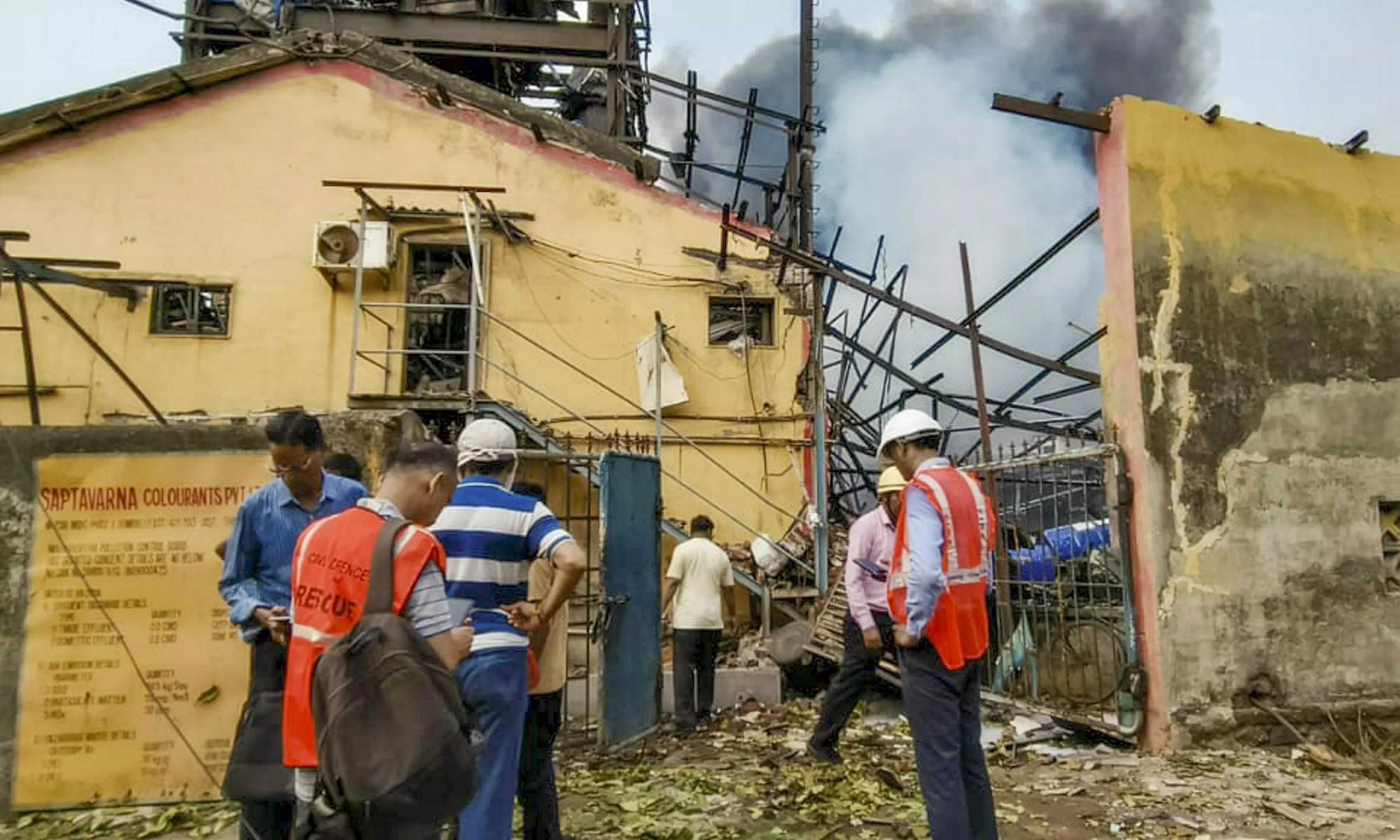 Thane factory blast: death toll hits 9, owners charged with homicide Thane factory blast: death toll hits 9, owners charged with homicide