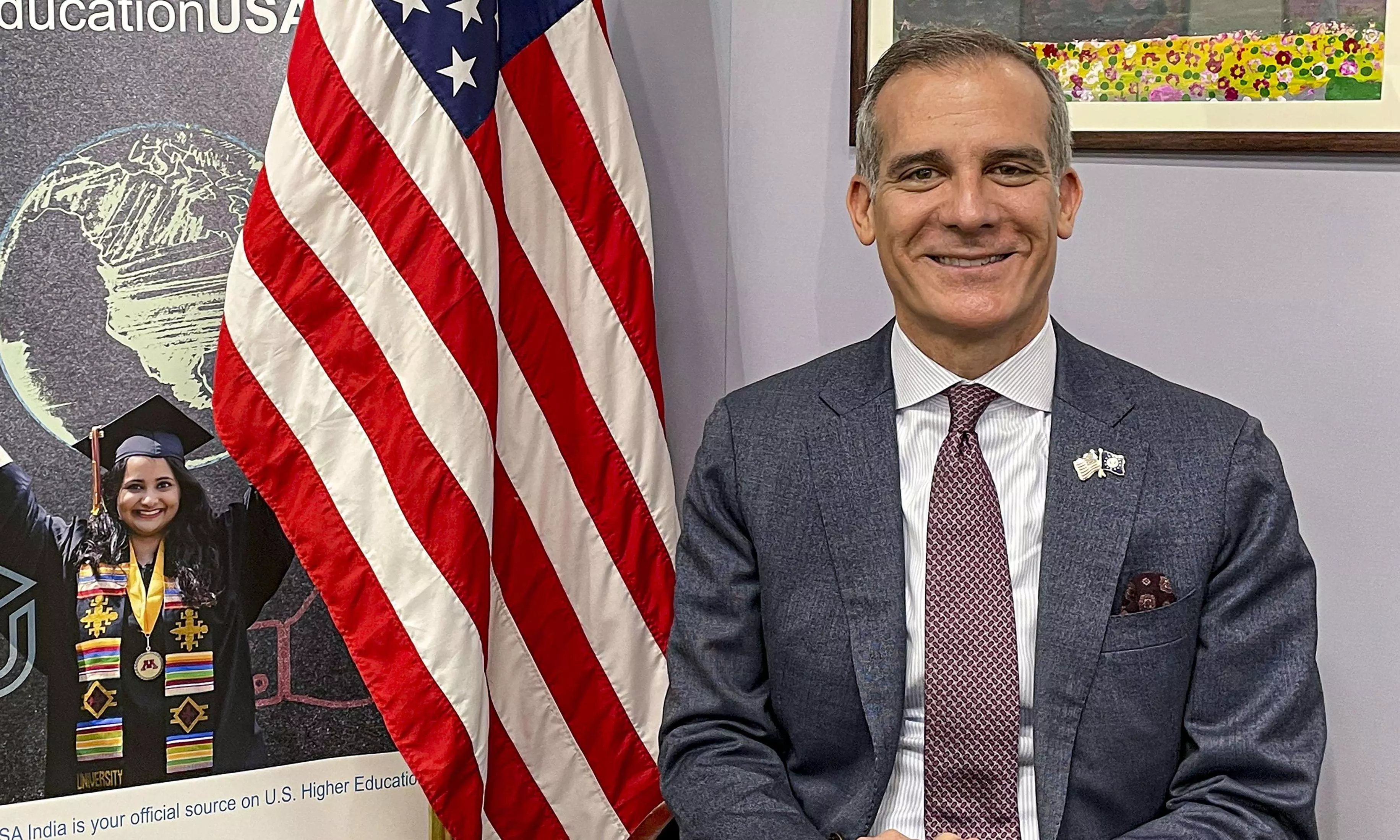 Eric Garcetti to make first official trip as US Ambassador to Bengaluru Eric Garcetti to make first official trip as US Ambassador to Bengaluru