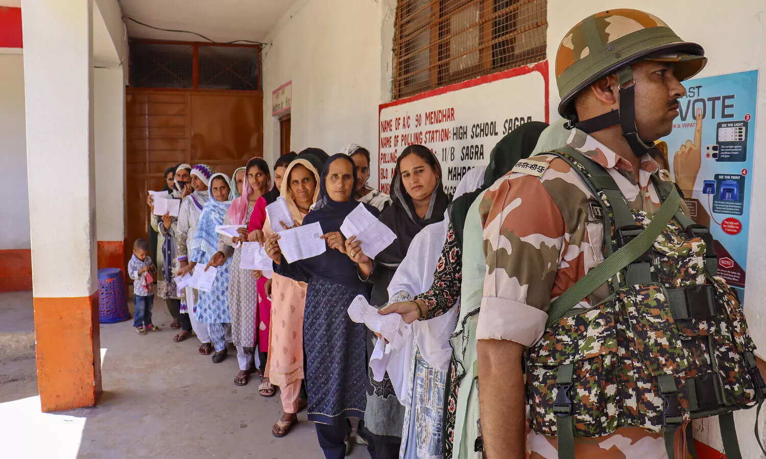 LS polls phase 6: Over 61 per cent polling, Bengals Jangal Mahal region logs 79.47