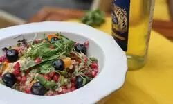 Barley, Mango and Avocado Salad by Chef Anuraag Narsingani from JW Marriott, Aerocity