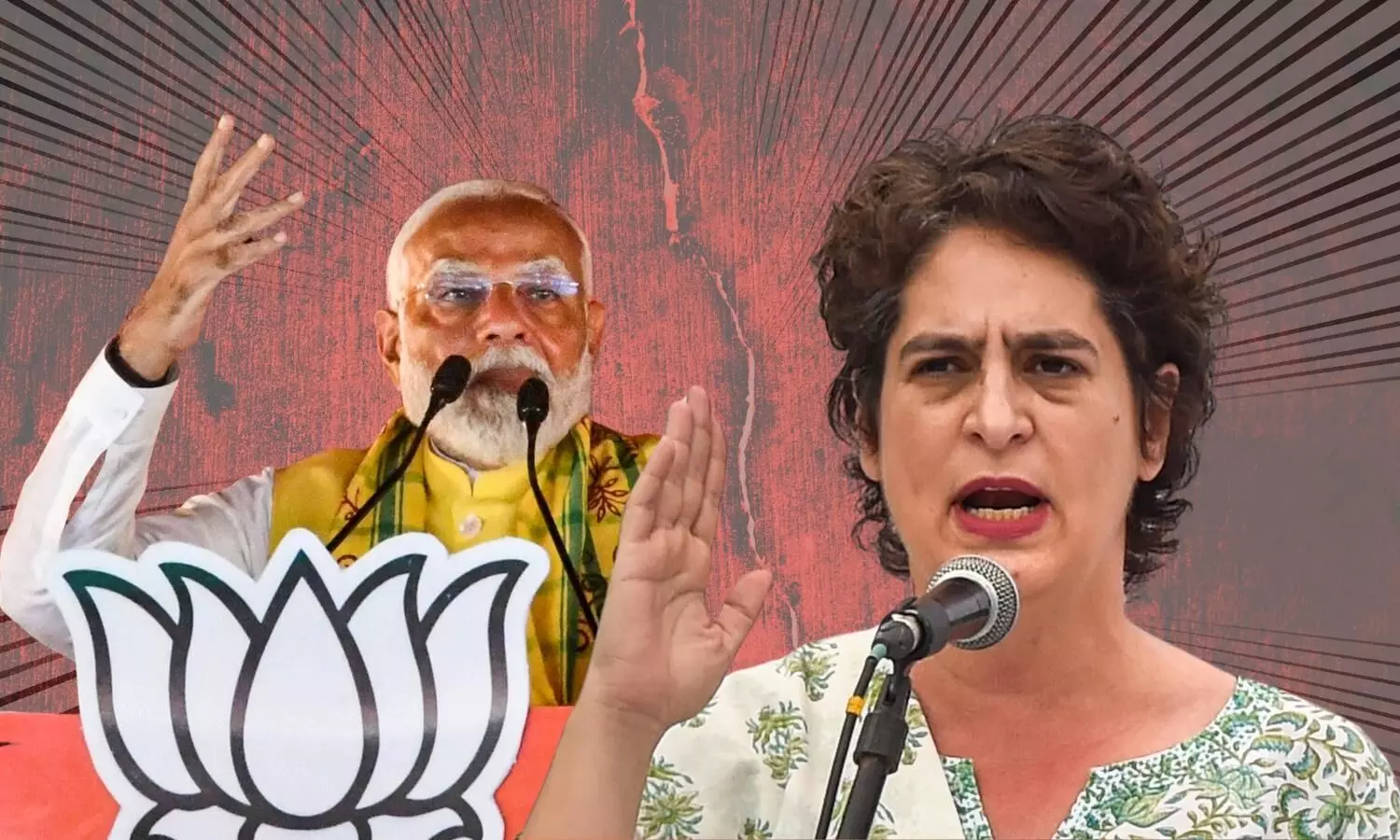 Modis mujra remark sparks backlash; Priyanka Gandhi hits back Modis mujra remark sparks backlash; Priyanka Gandhi hits back