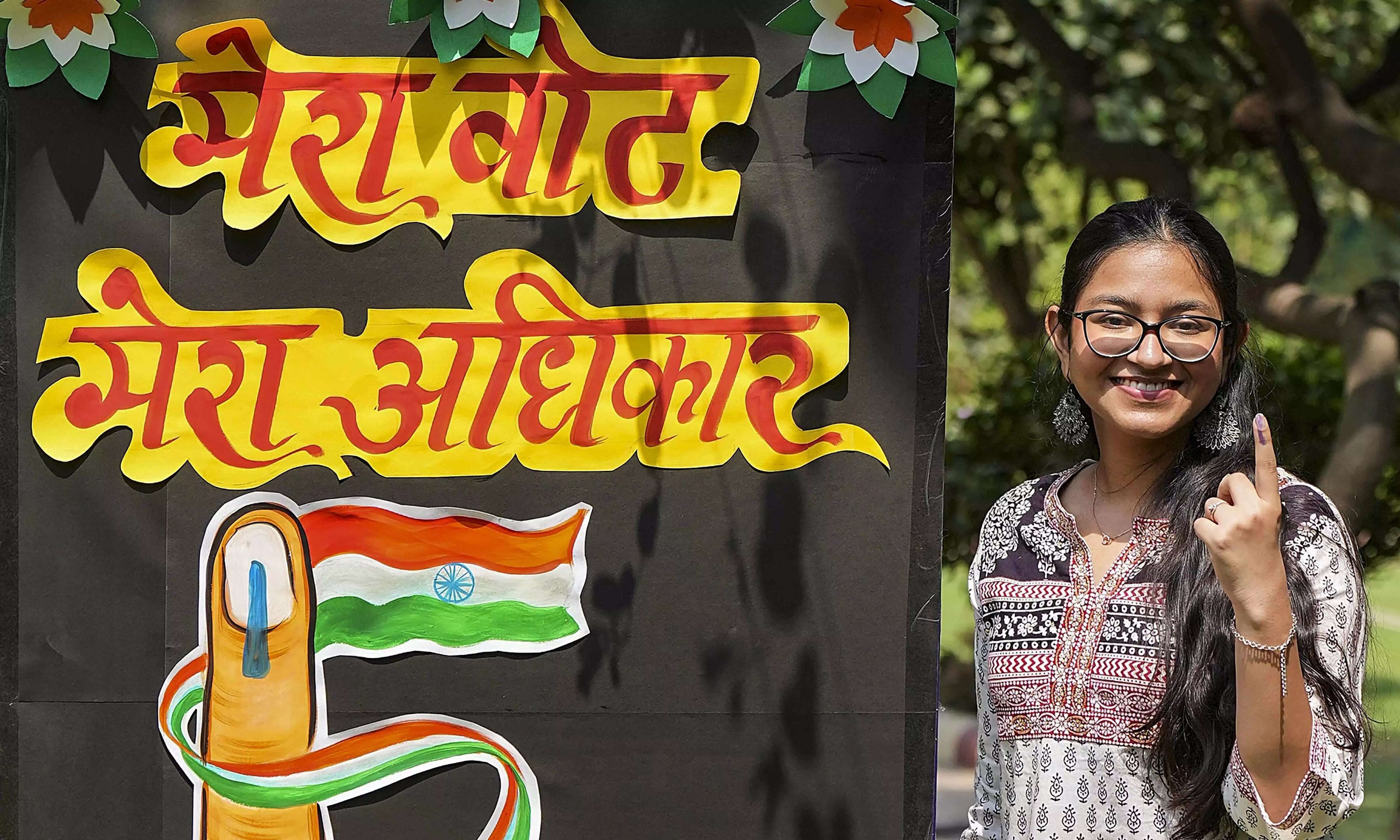 First-time voters cast their ballot for change and a better future