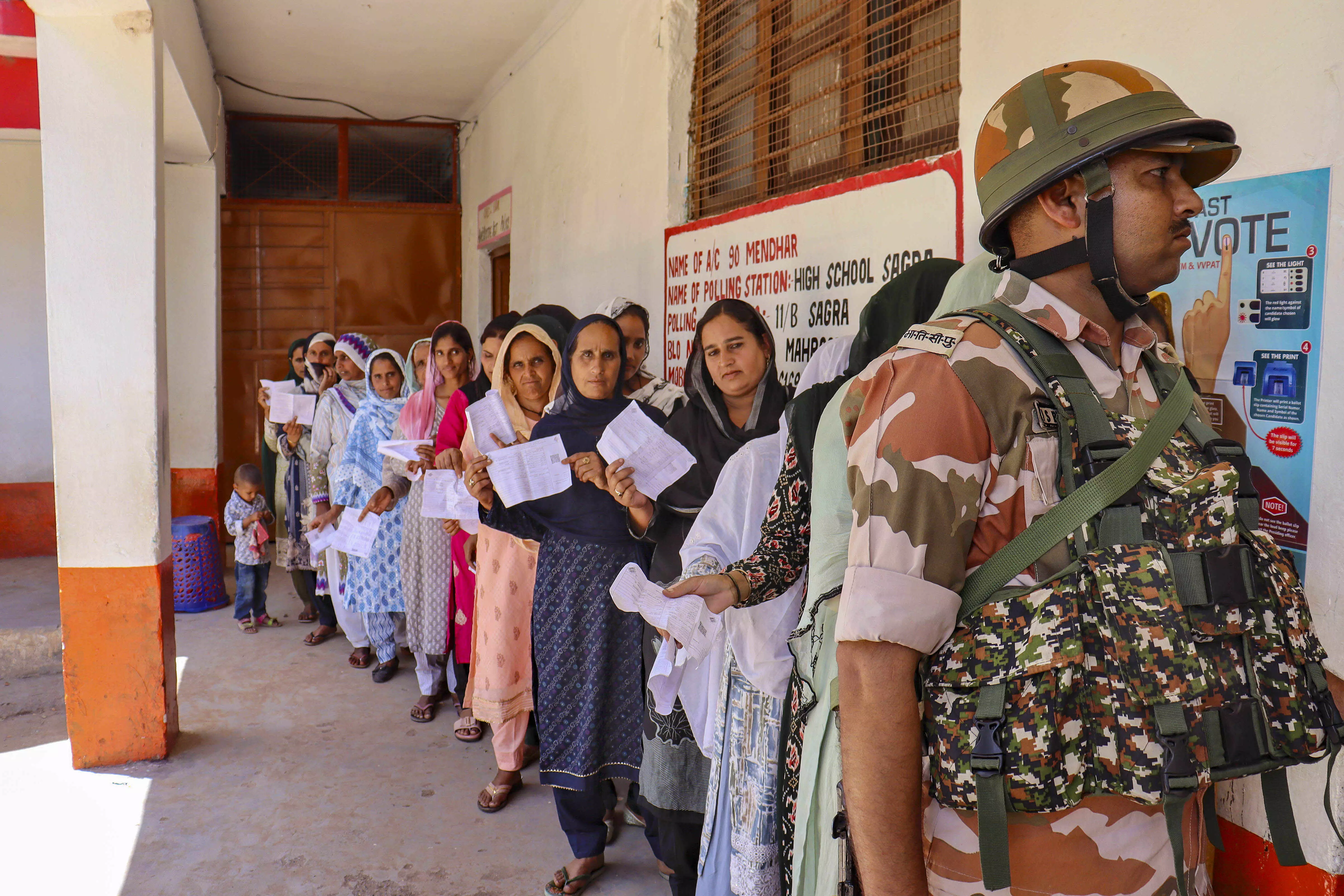 LS polls phase 6: Over 61 per cent polling, Bengals Jangal Mahal region logs 79.47