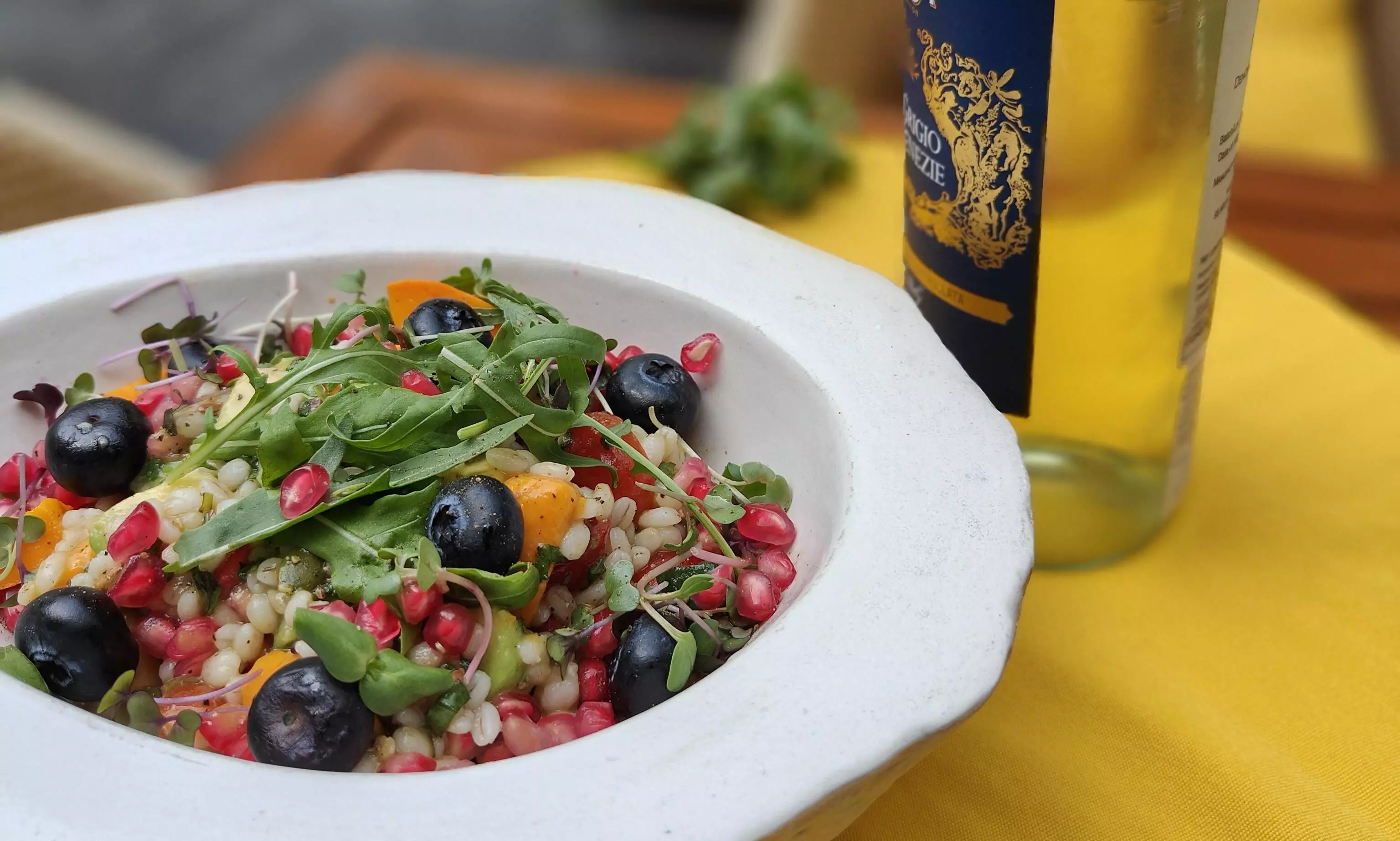 Barley, Mango and Avocado Salad by Chef Anuraag Narsingani from JW Marriott, Aerocity Barley, Mango and Avocado Salad by Chef Anuraag Narsingani from JW Marriott, Aerocity