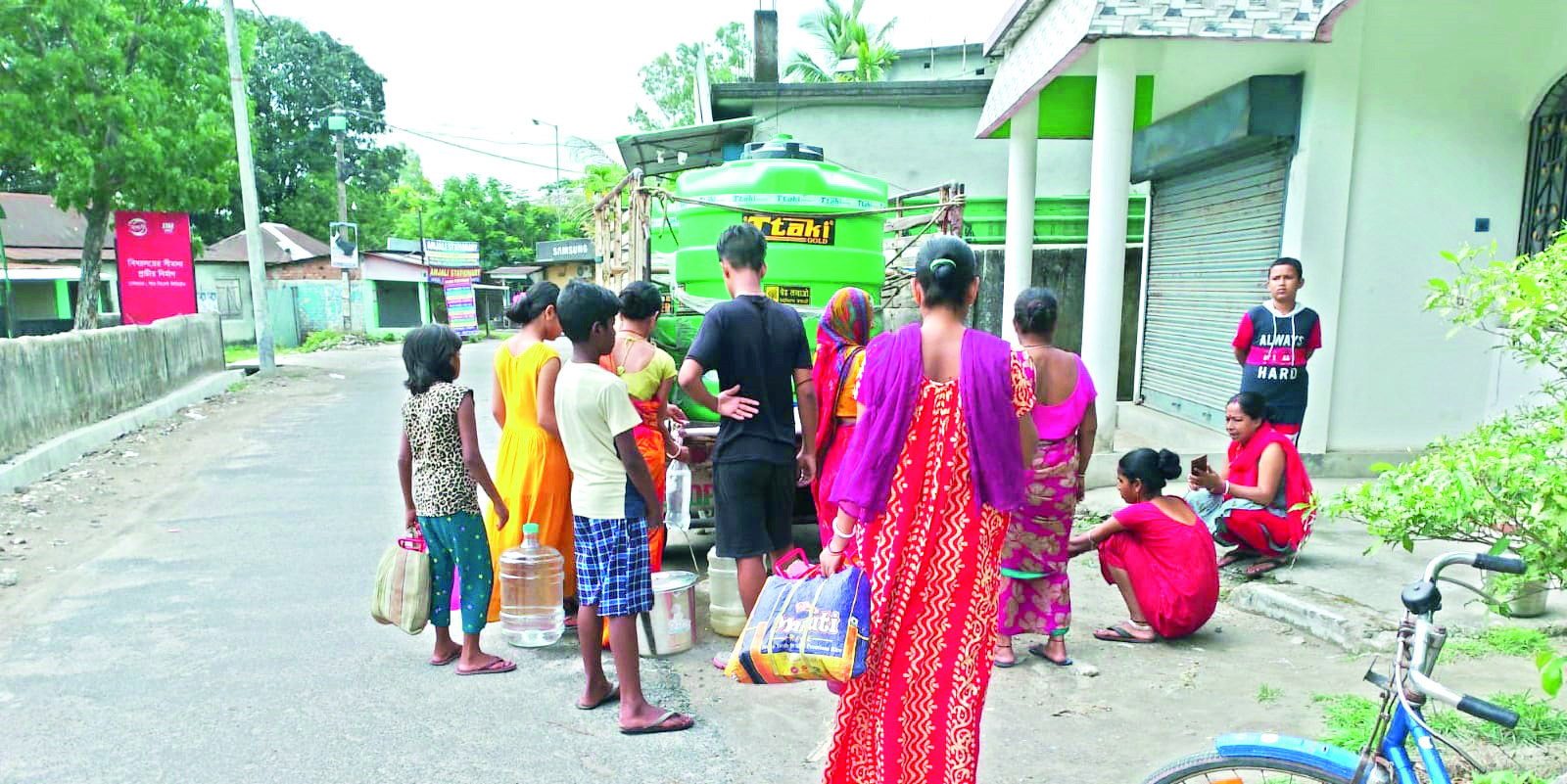 Jalpaiguri Sadar Panchayat combats drinking water   crisis with joint efforts