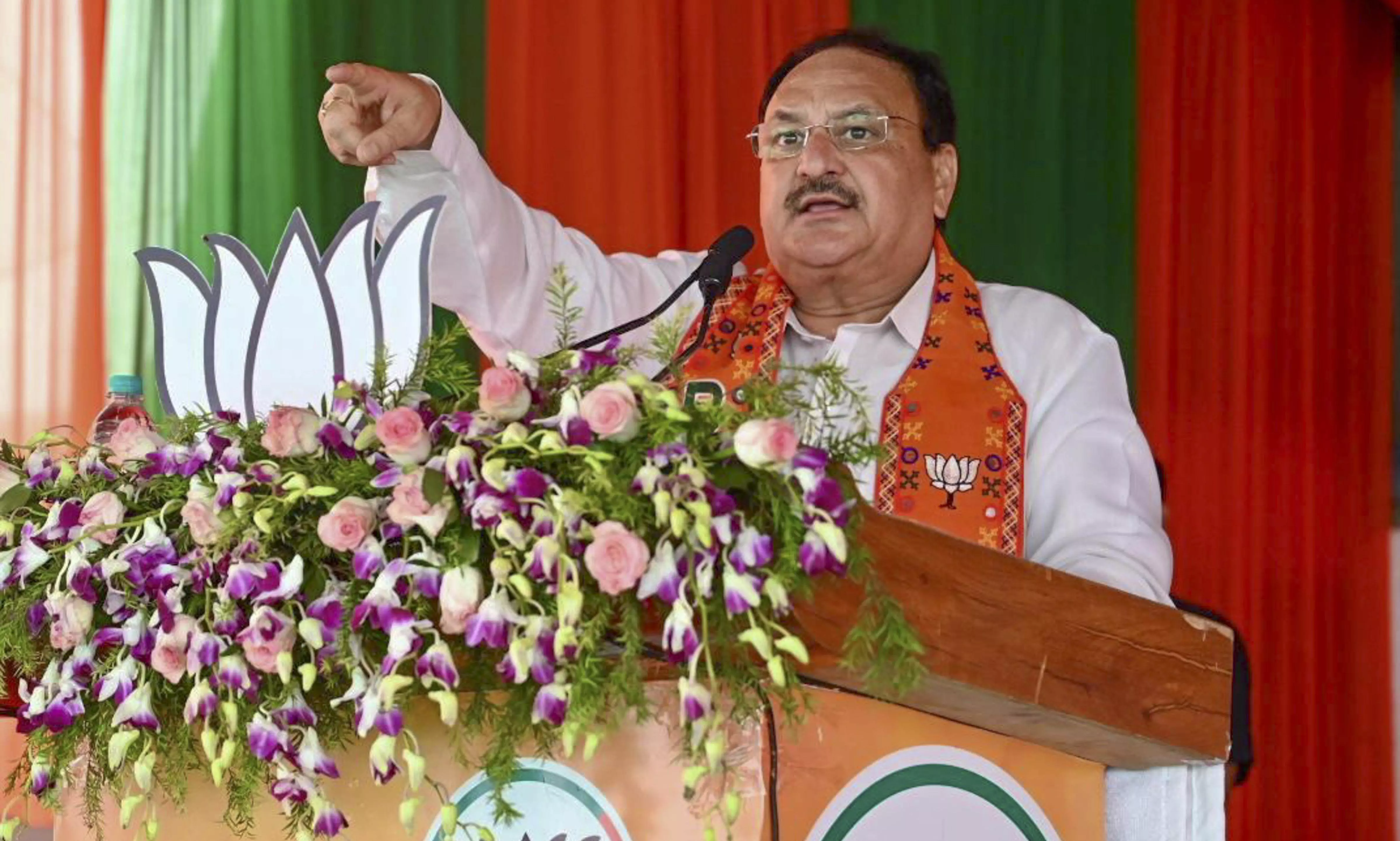 Religion-based reservation will not be allowed till PM Modi, BJP in power: Nadda Religion-based reservation will not be allowed till PM Modi, BJP in power: Nadda