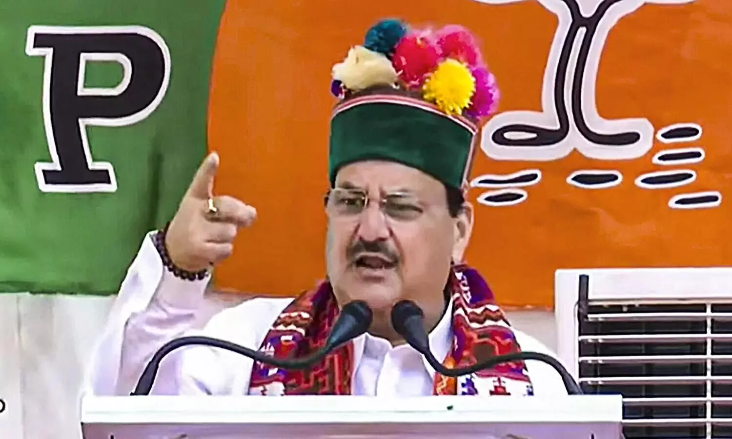 Congress aims to implement religion-based reservations: Nadda