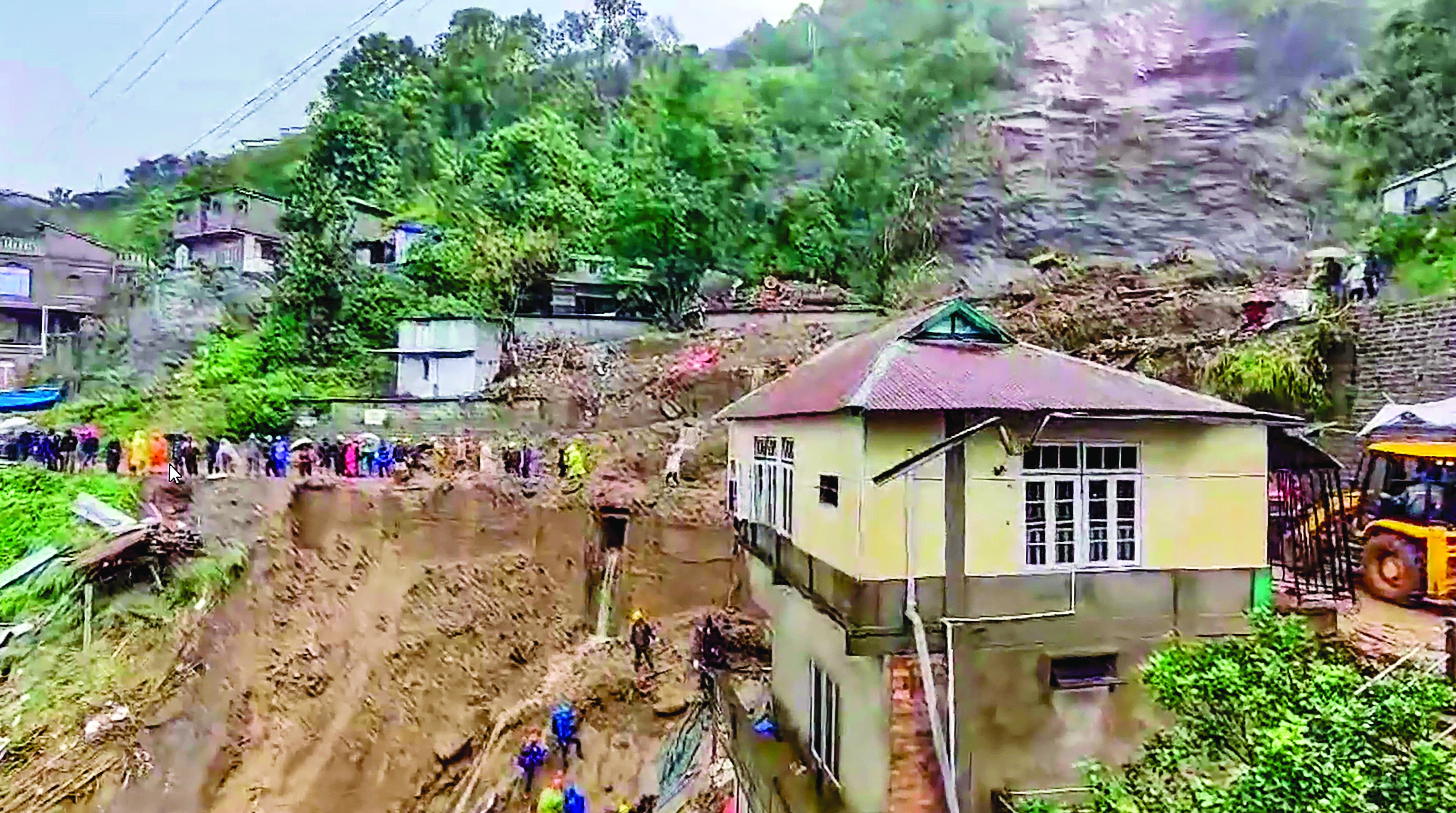 Rain, landslides kill at least 32 in Northeast