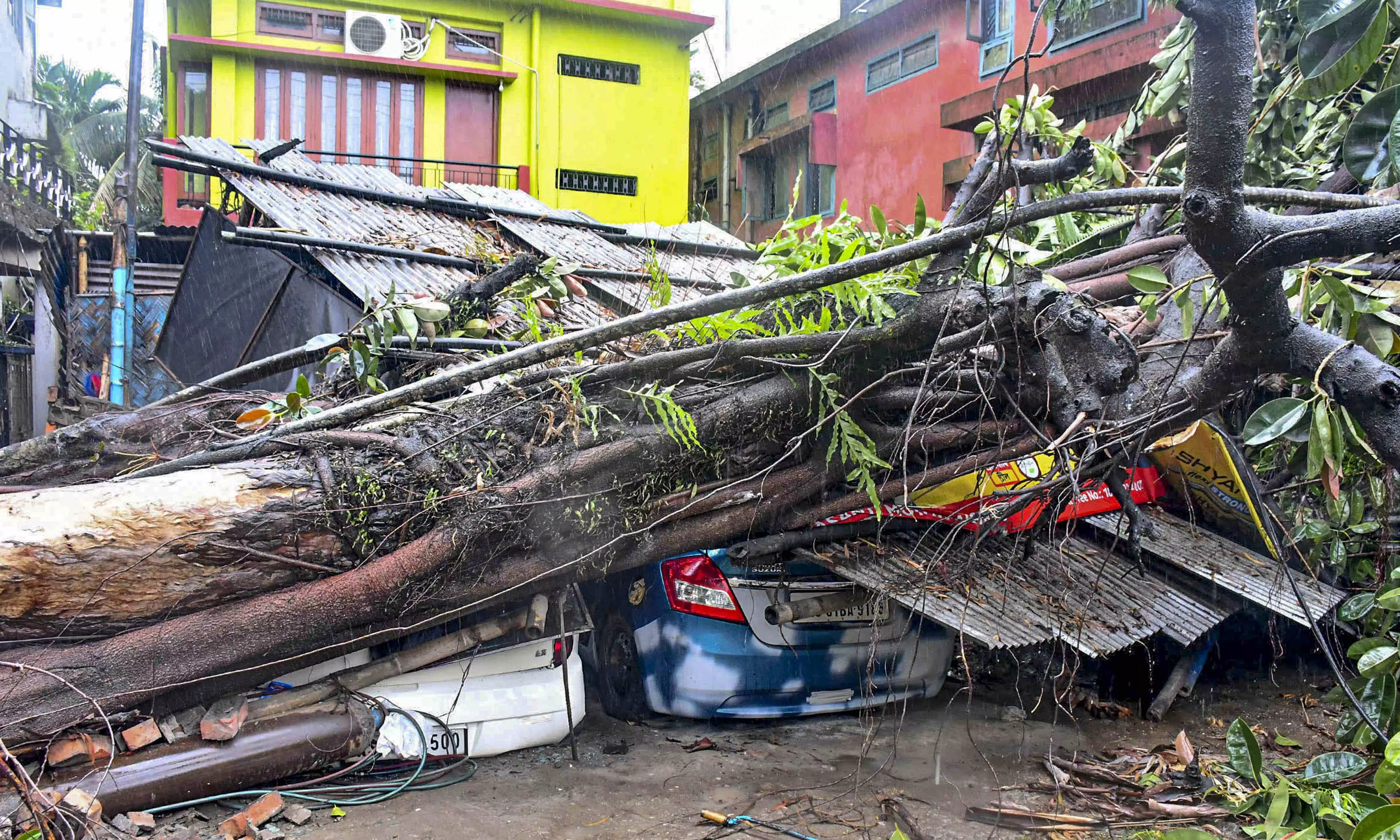 2 killed, 17 injured as heavy rains lash Assam