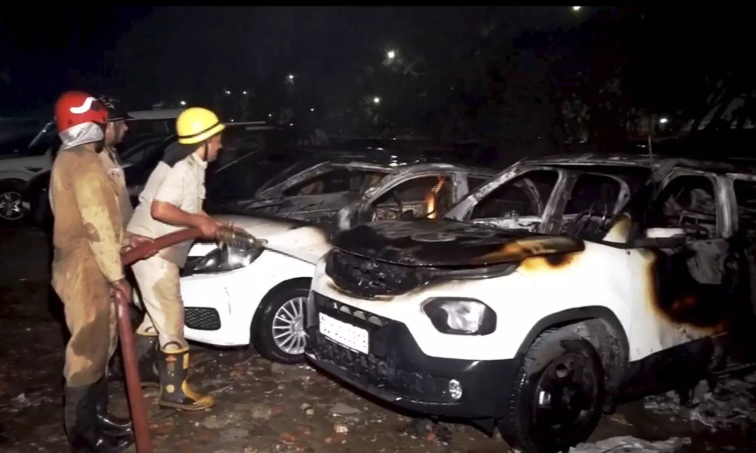 16 cars gutted in east Delhi, 5 shops damaged in Chandni Chowk blaze