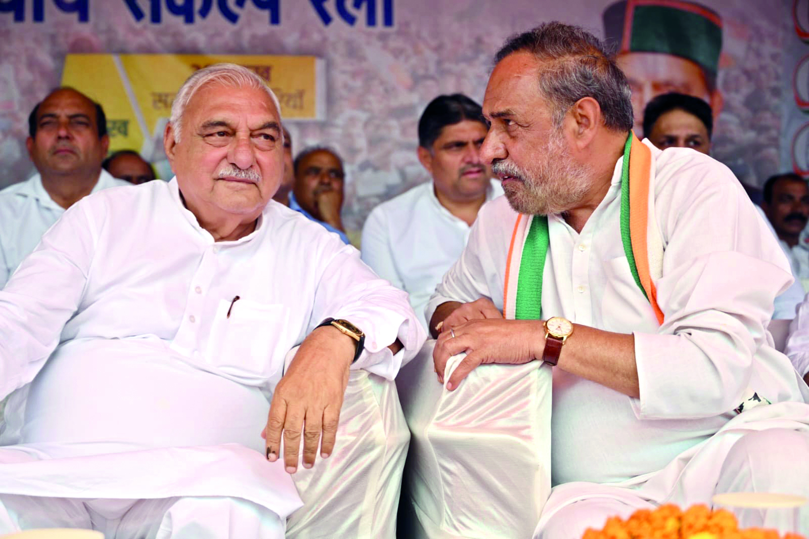 Hooda criticises BJP, says Cong fights for rights