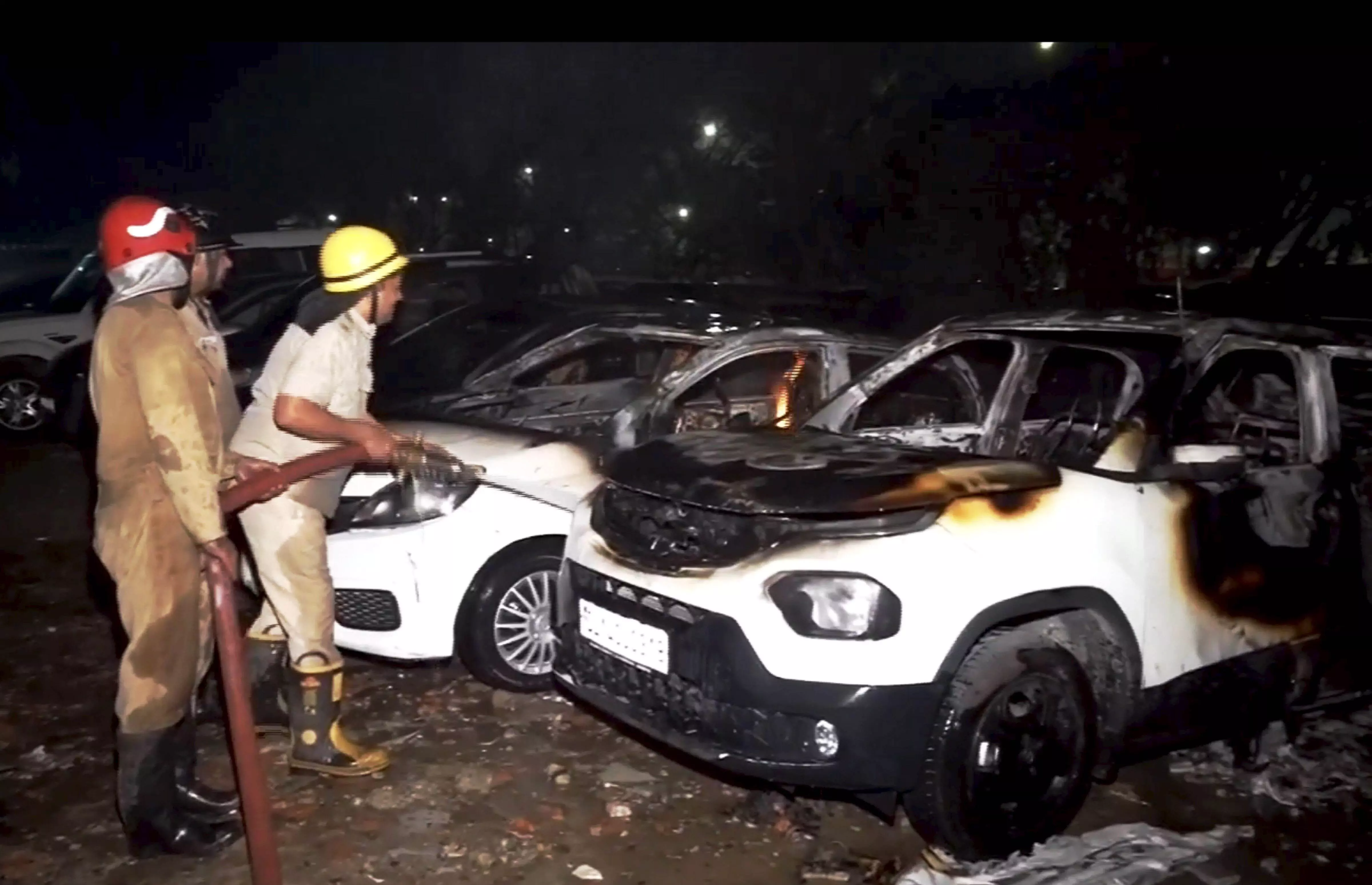 16 cars gutted in east Delhi, 5 shops damaged in Chandni Chowk blaze