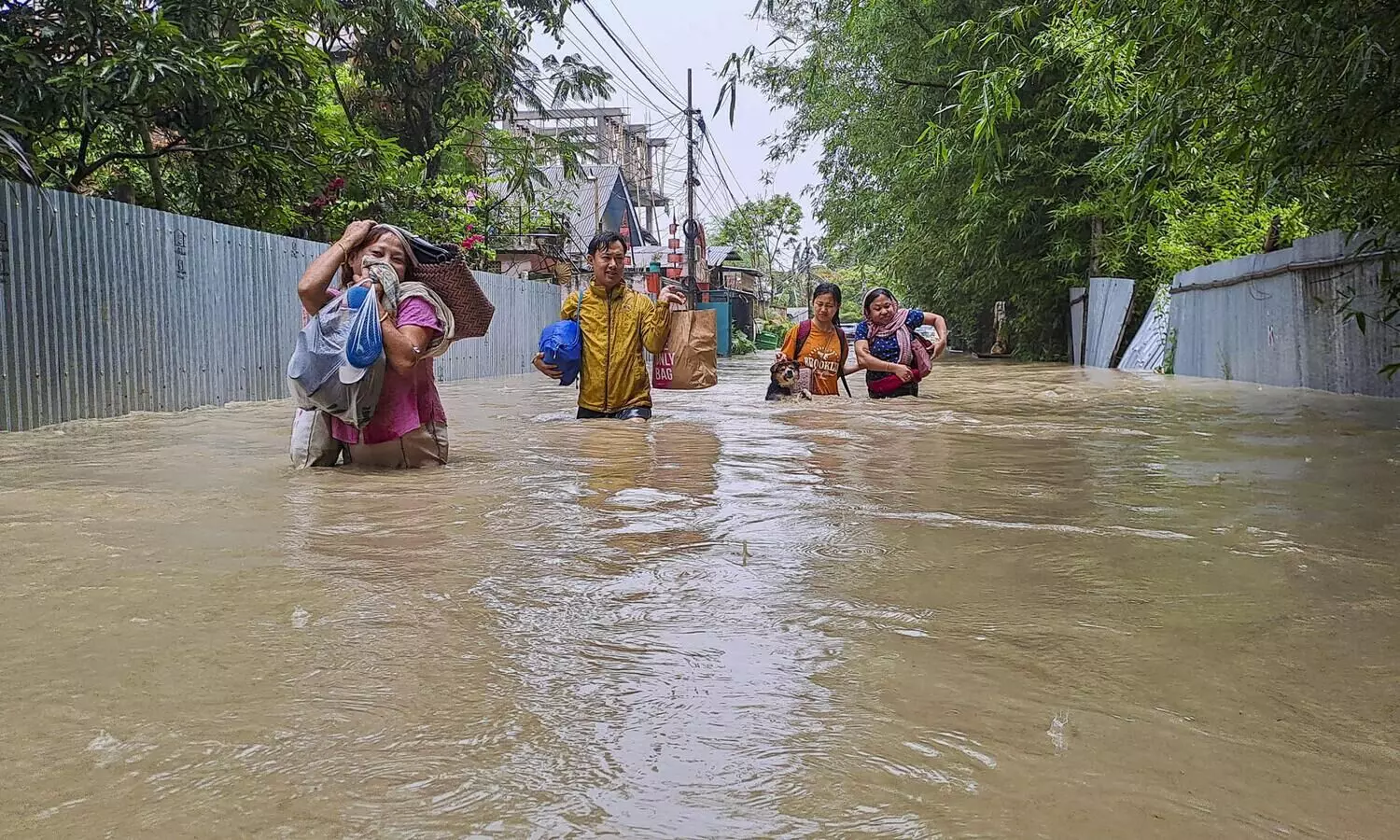 3 killed, thousands affected by floods in Manipur