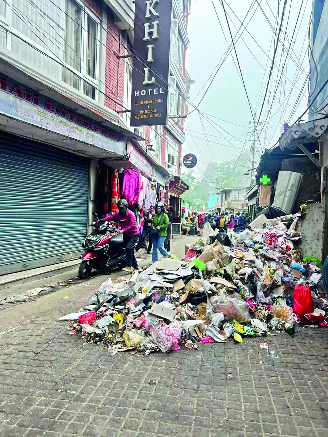 Indefinite cease work by conservancy staff of Darjeeling Municipality lifted