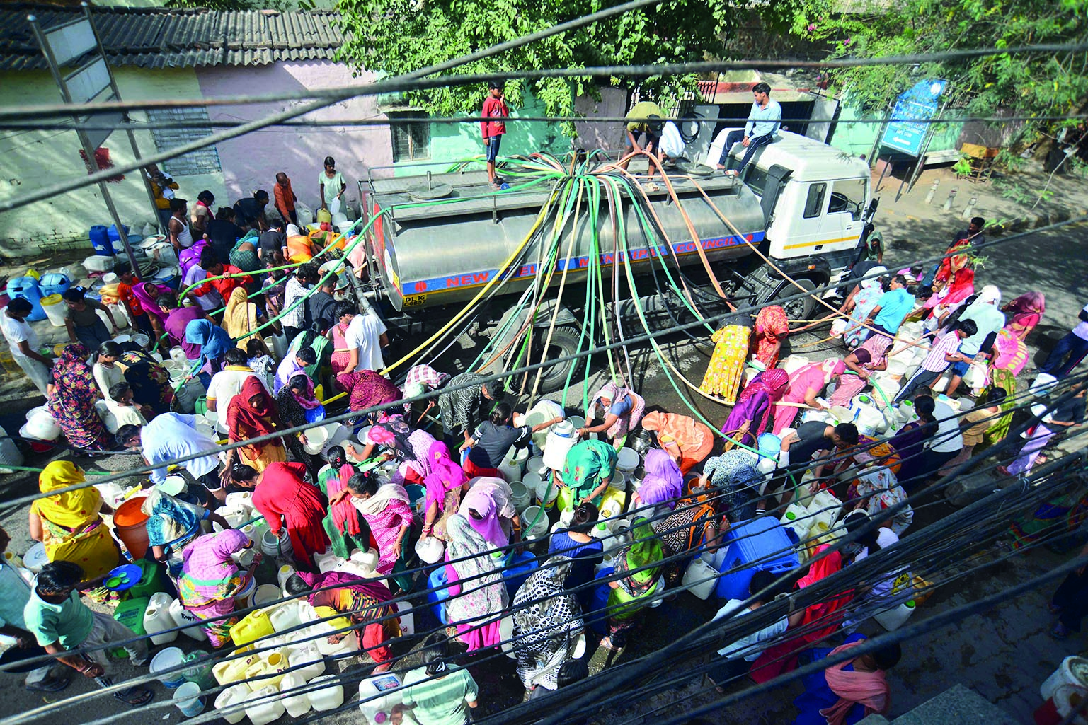 Severe shortage: Mad scramble for water in several areas
