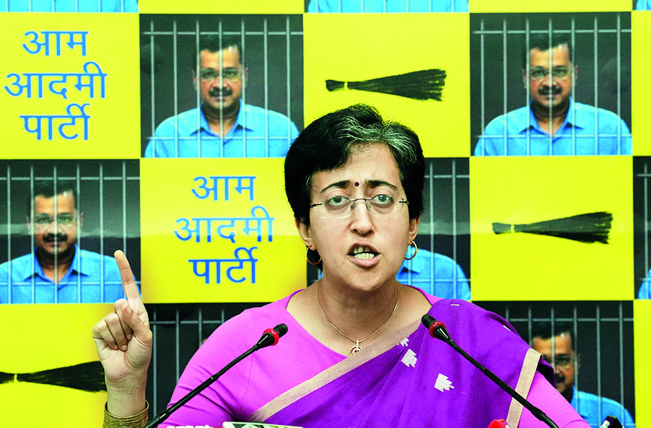 Atishi writes to Jal minister seeking urgent intervention