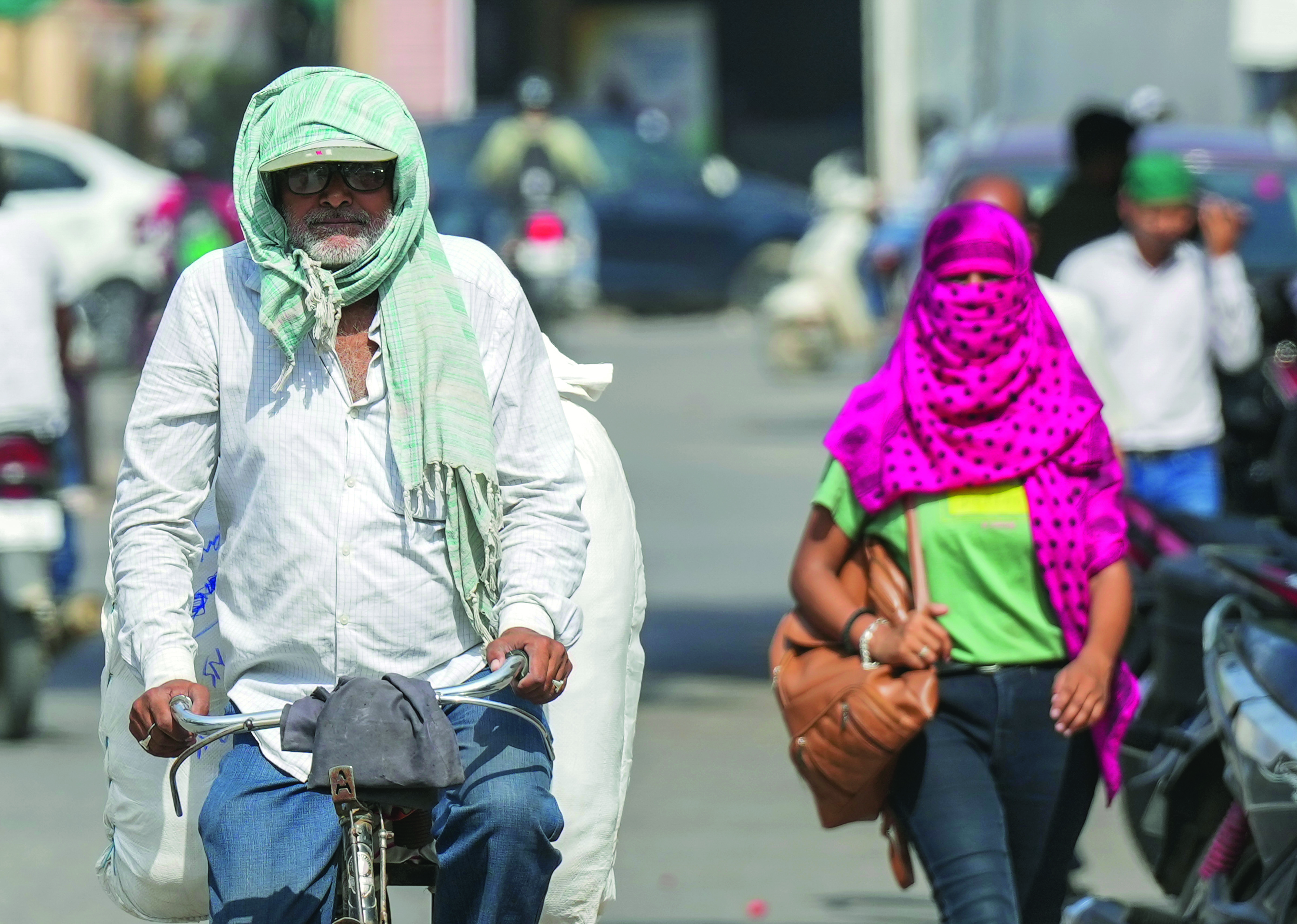 Hot weather conditions continue to prevail in Haryana and Punjab