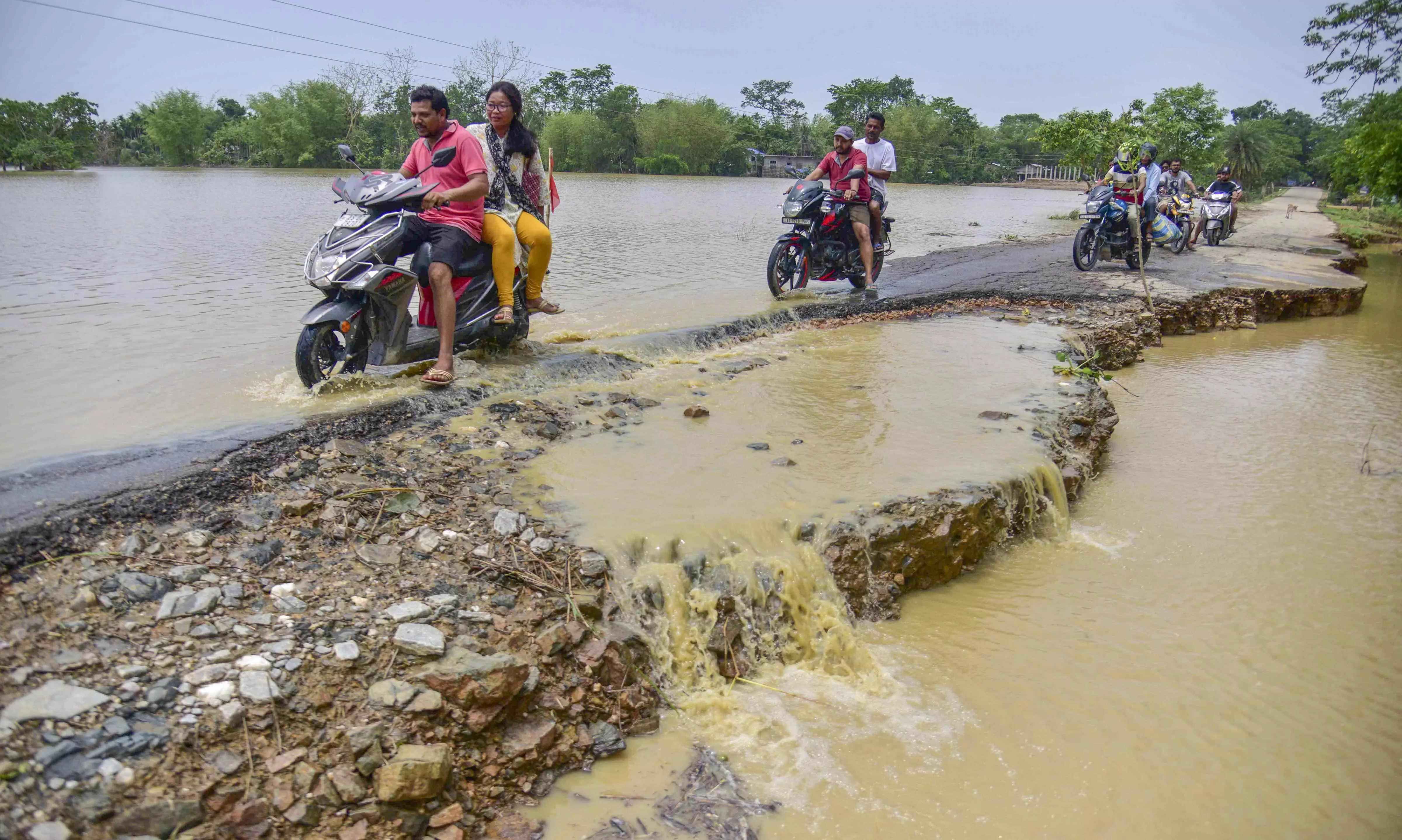 Assam Floods: 3 more dead, 5.35 lakh affected, fresh areas inundated