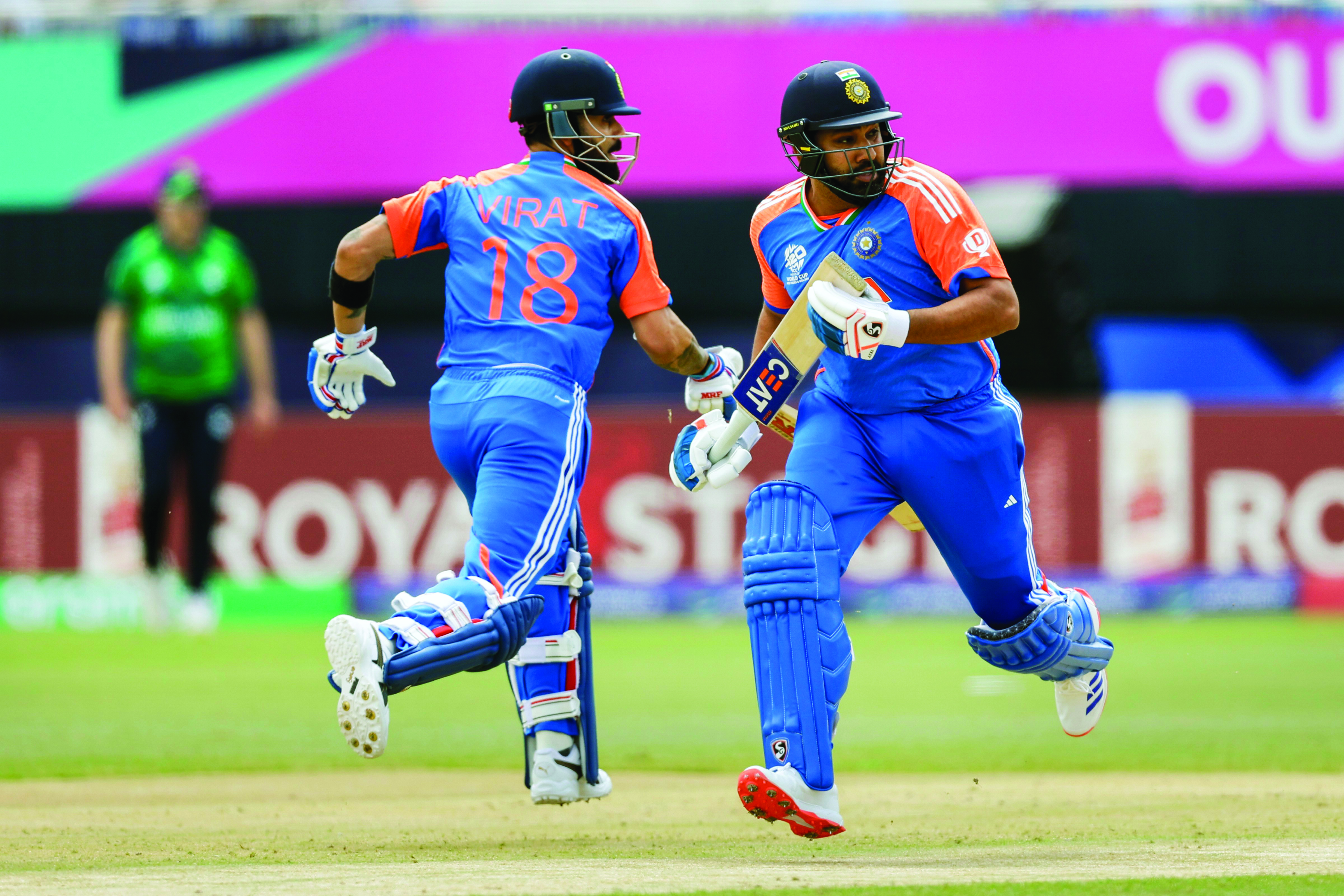 India open T20 WC campaign with eight-wicket win over Ireland