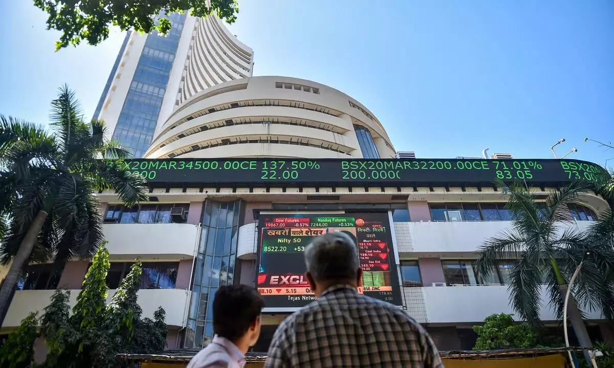 Sensex hits lifetime high on RBIs growth projection upgrade
