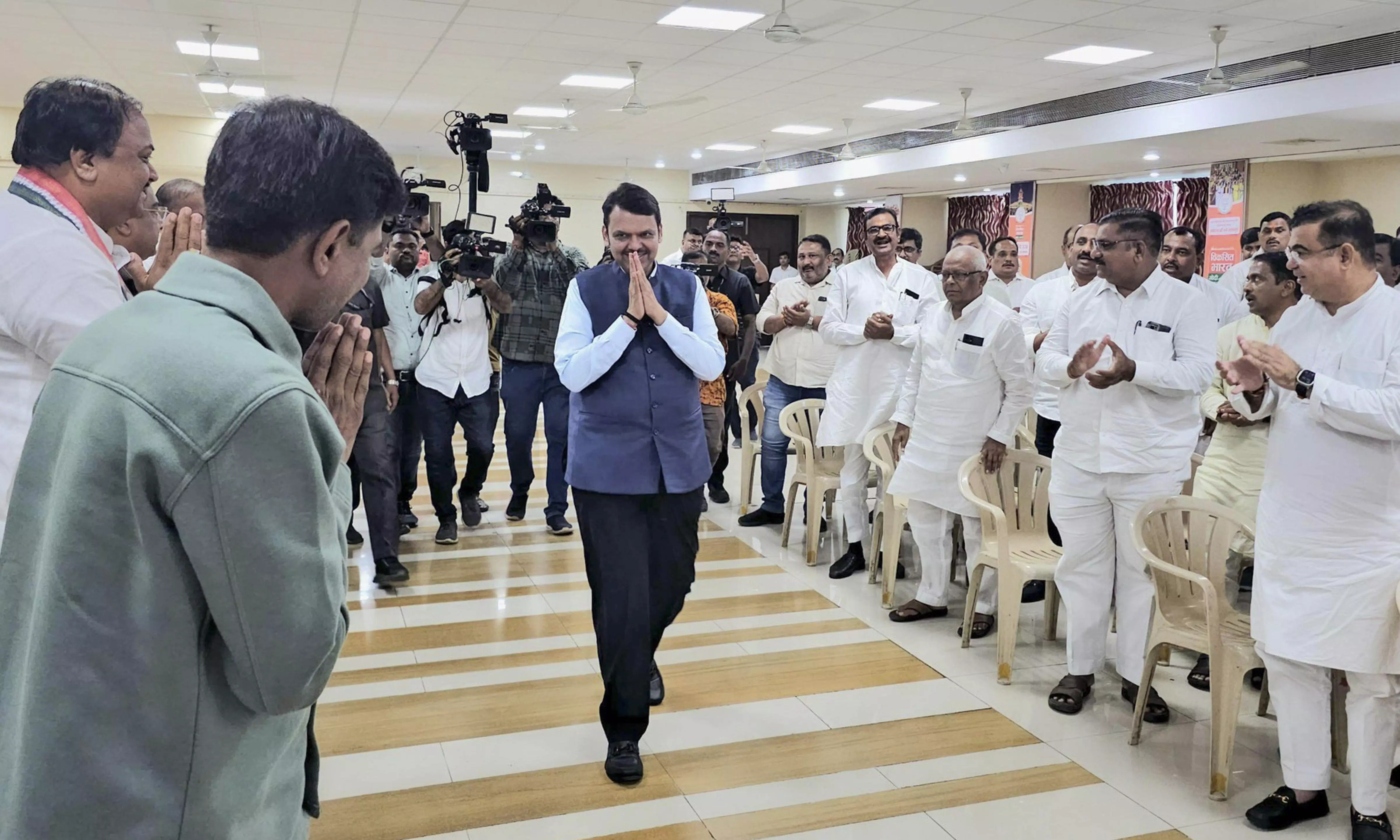 Maratha quota opponents surprisingly win big in Marathwada: Fadnavis Maratha quota opponents surprisingly win big in Marathwada: Fadnavis