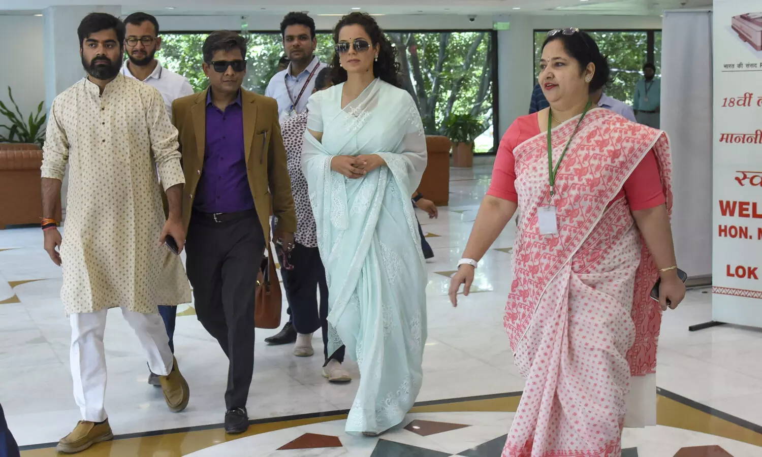 Kangana slap row: Farmer outfits take out march in support of CISF woman constable