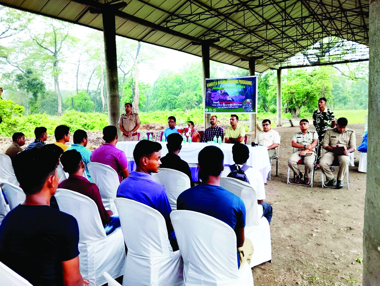 Jaldapara National Park hosts training camp for elephant handlers Jaldapara National Park hosts training camp for elephant handlers