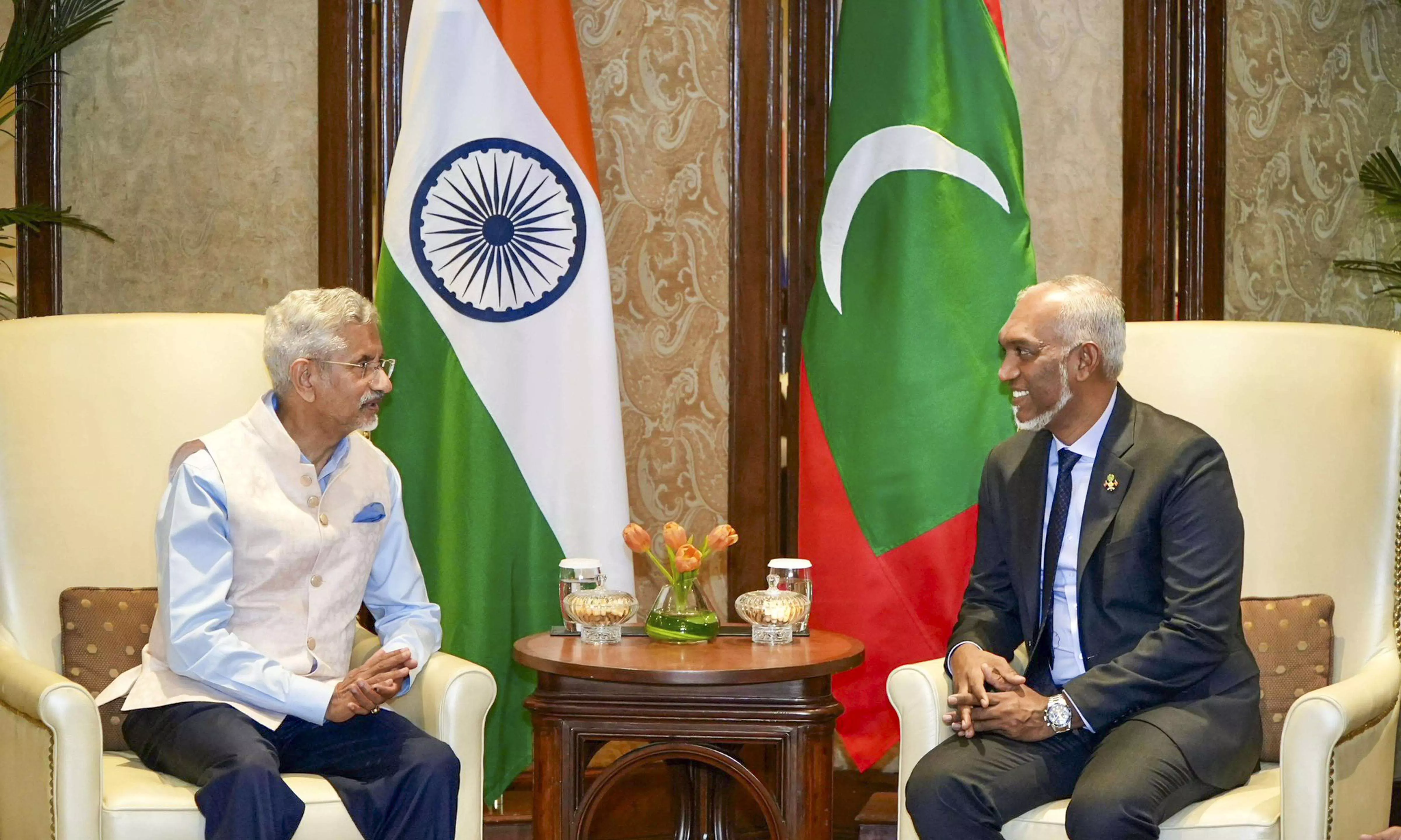 Look forward to India, Maldives working together closely: Jaishankar Look forward to India, Maldives working together closely: Jaishankar