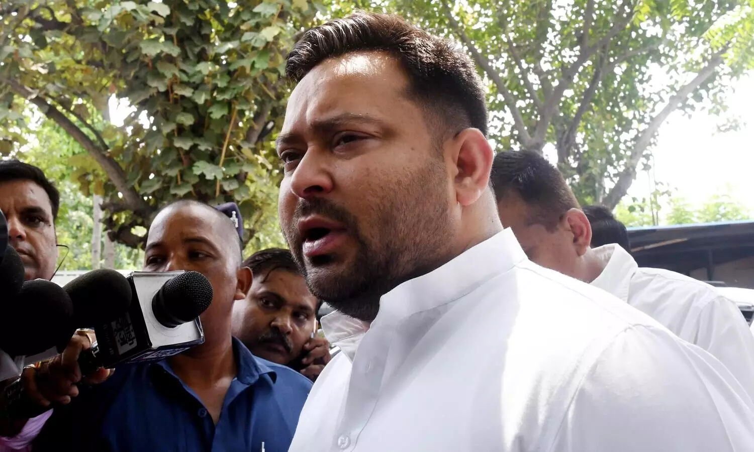 BJPs hatred for Muslims got reflected in new ministry: Tejashwi
