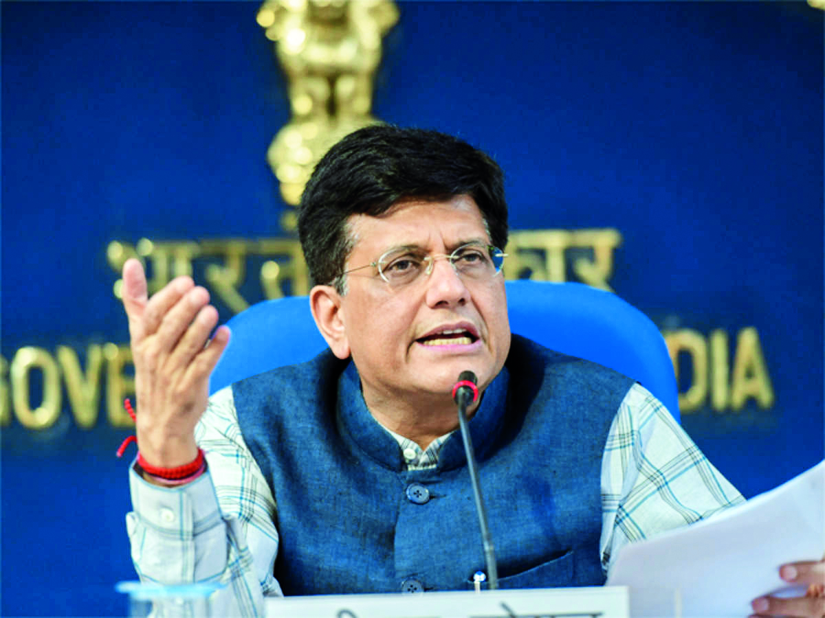 Need to build on success of initiatives like production-linked incentive, FTAs: Goyal Need to build on success of initiatives like production-linked incentive, FTAs: Goyal