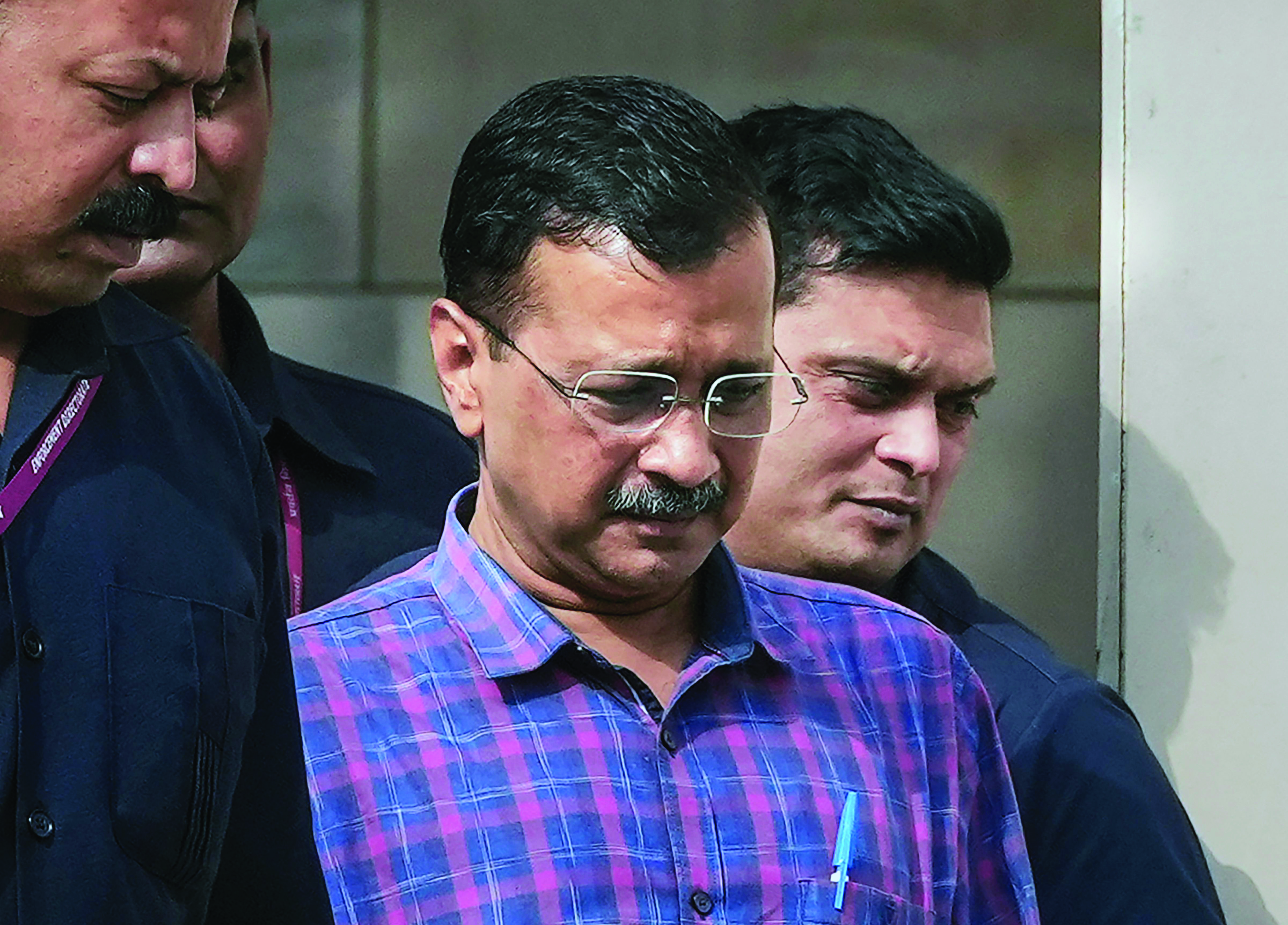 Atishi and Raghav Chadha meet CM Kejriwal in Tihar jail