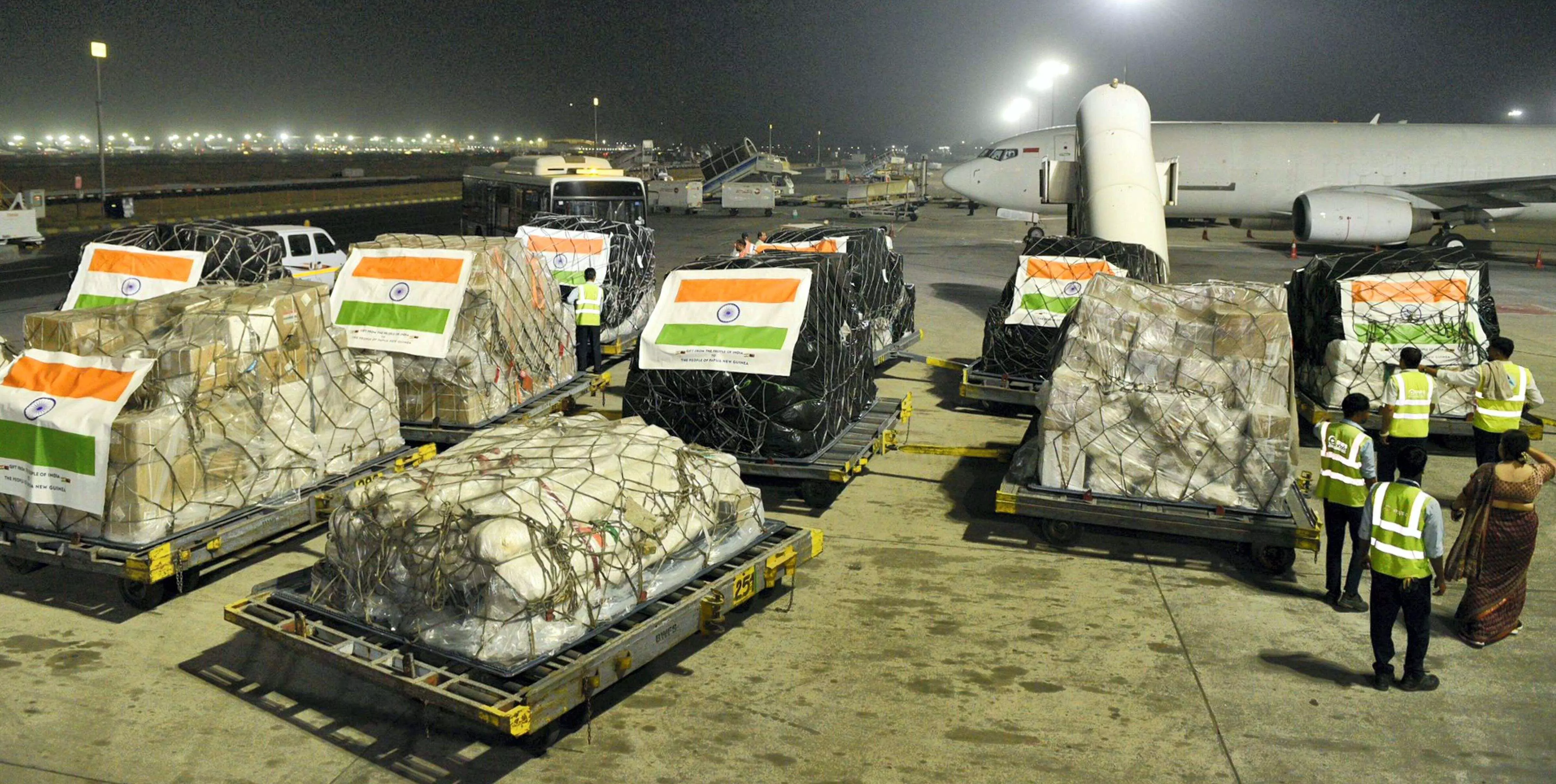 India sends humanitarian aid to landslide-hit Papua New Guinea