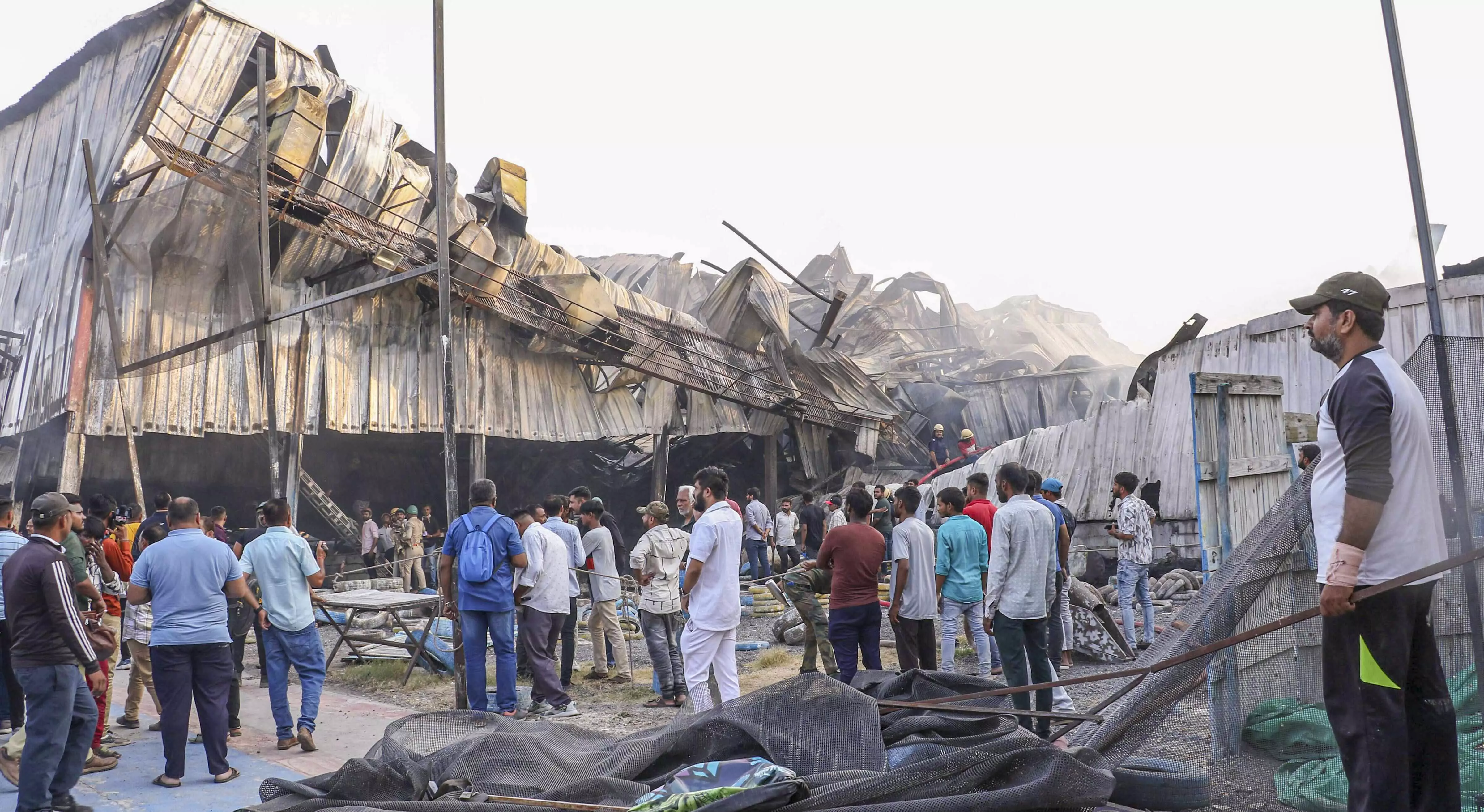 Rajkot Fire: Gujarat CM orders crackdown on illegal construction
