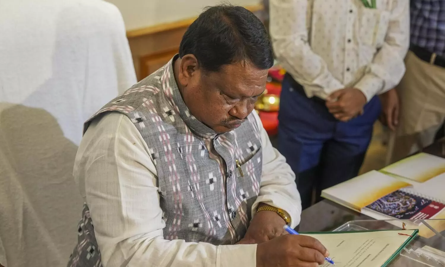 Jual Oram takes charge as Tribal Affairs minister in Modi govt 3.0