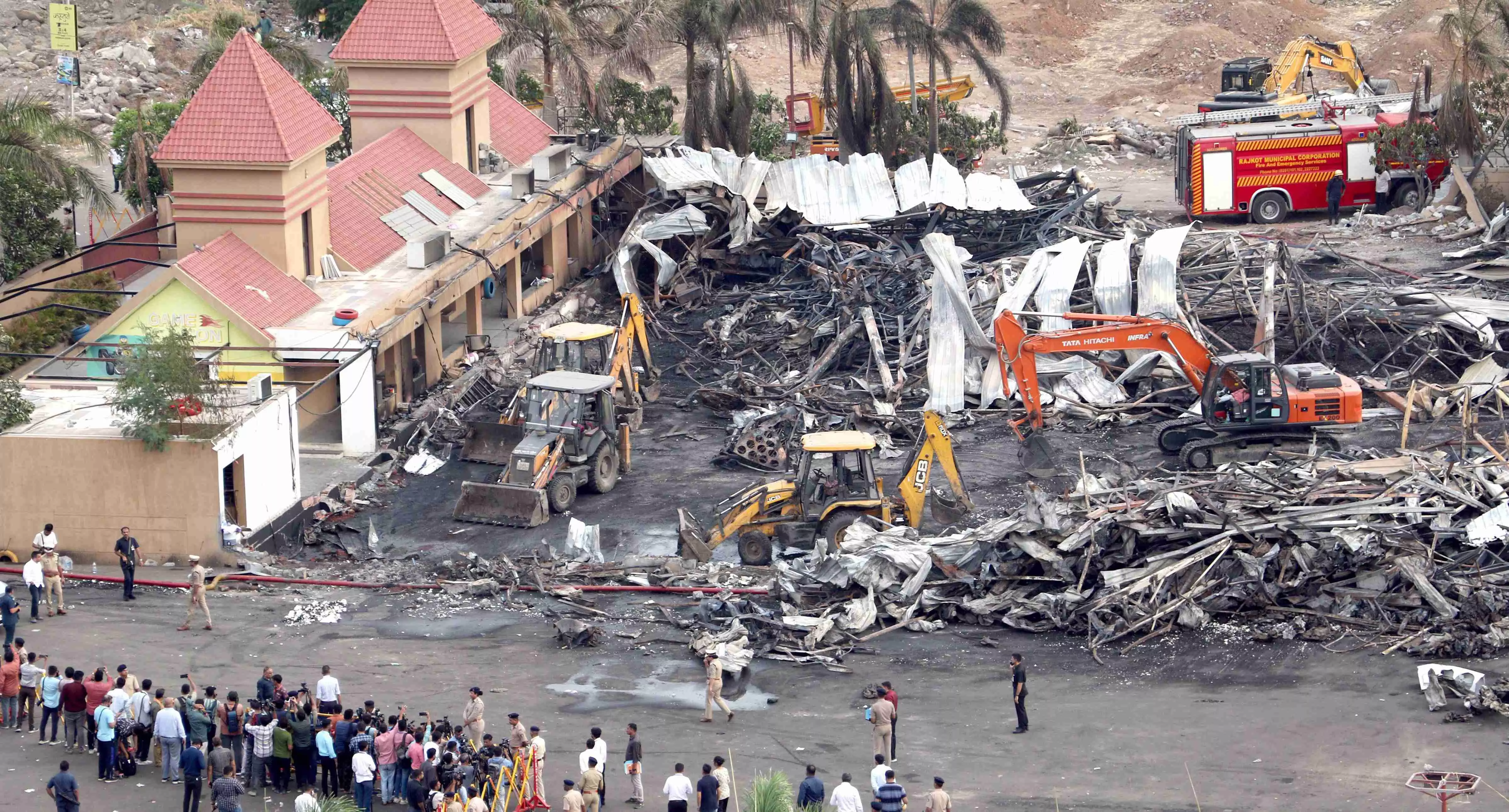 Rajkot fire: Game zone co-owner held, arrests in case rise to 10 Rajkot fire: Game zone co-owner held, arrests in case rise to 10